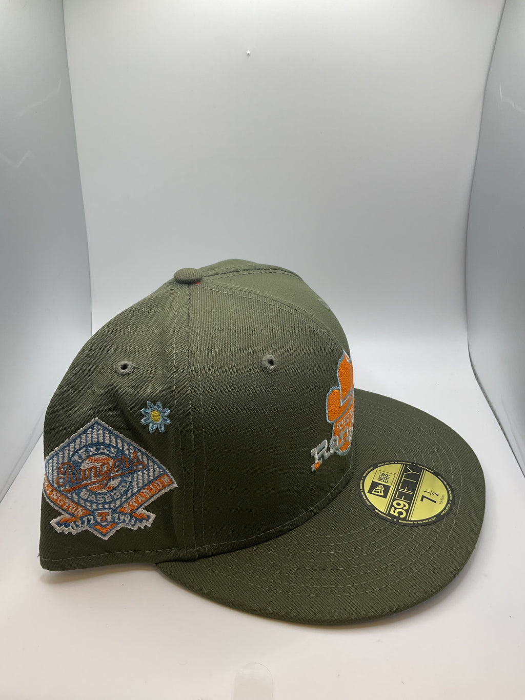 Texas Rangers New Era 59Fifty Fitted Hat - Size 7 1/2