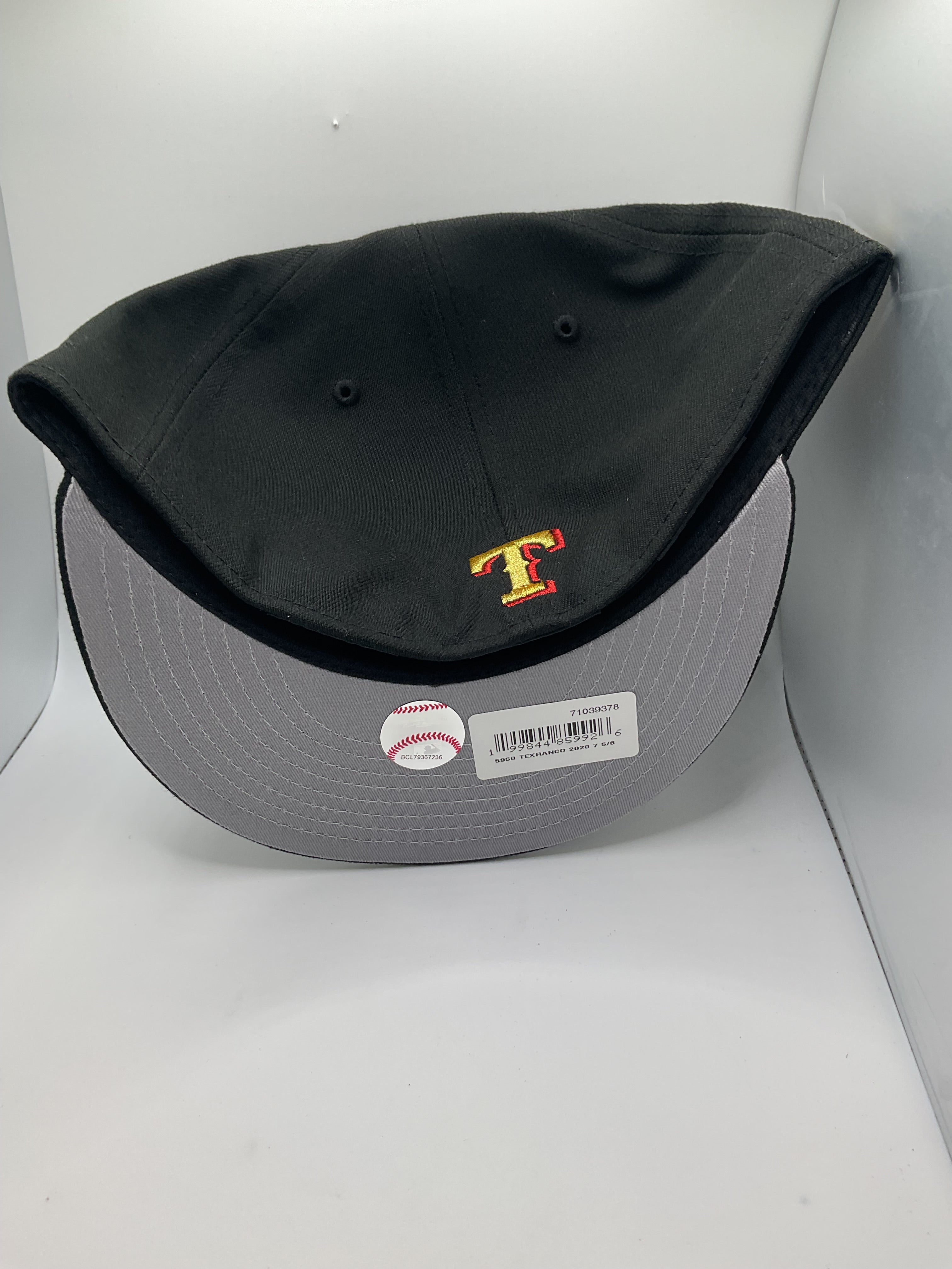 Texas Rangers "Stained Glass" New Era 59Fifty Fitted Hat - Size 7 5/8