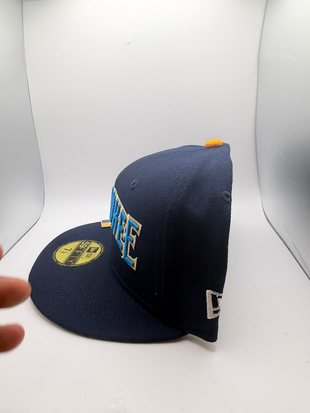 Milwaukee Brewers New Era 59Fifty Fitted Hat - Size 7 1/8