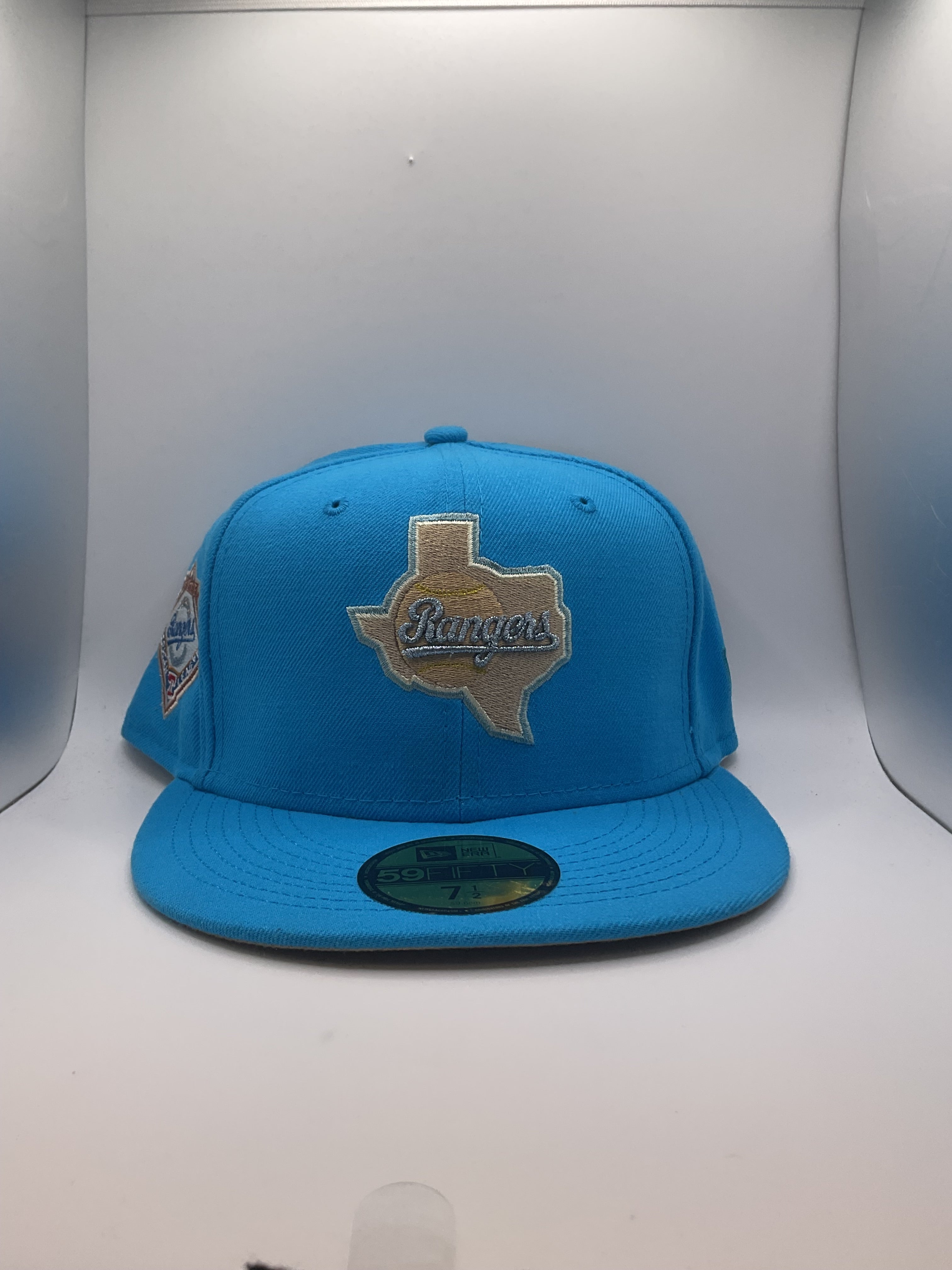 Texas Rangers New Era 59Fifty Fitted Hat - Size 7 1/2