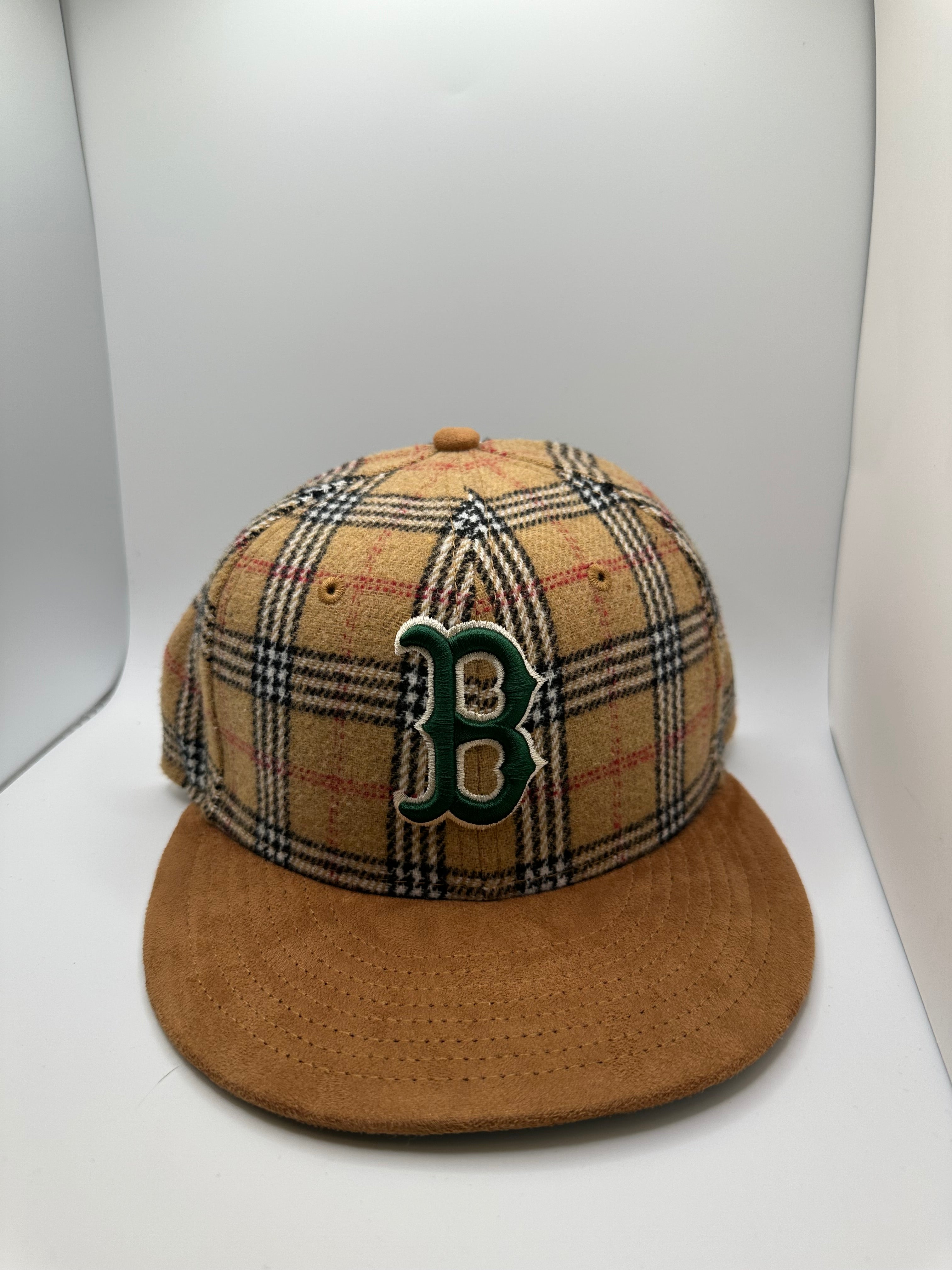 Boston Red Sox "Burberry" Plaid New Era 59Fifty Fitted Hat