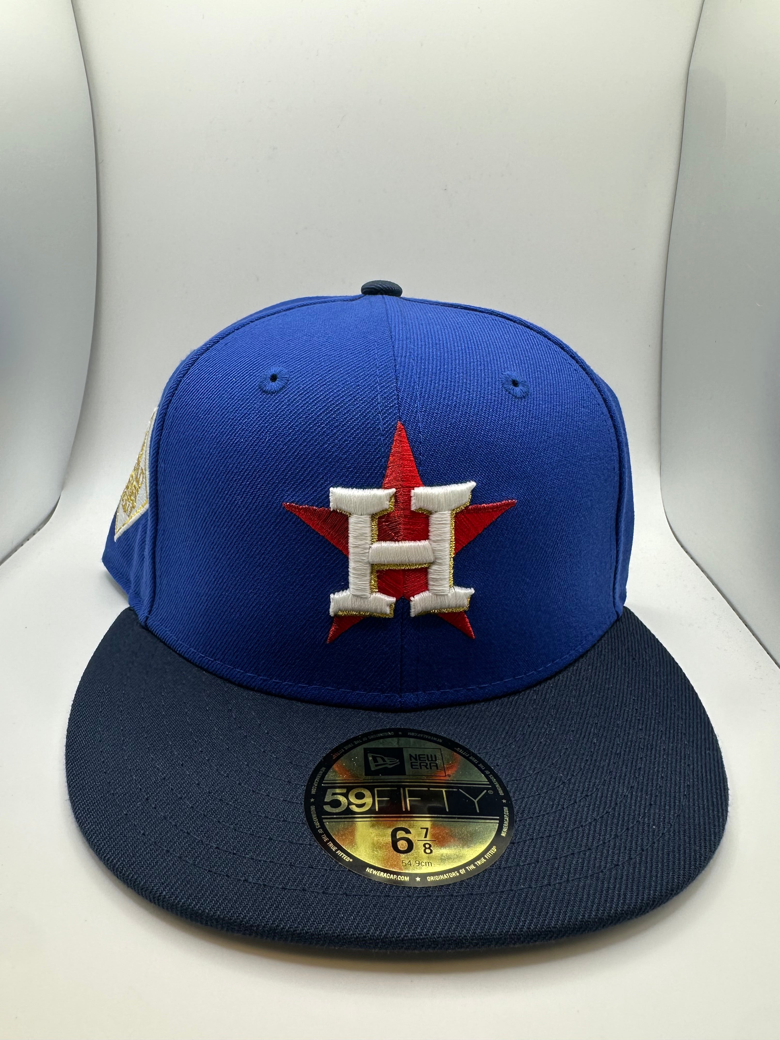 Houston Astros New Era 59Fifty Fitted Hat - Size 6 7/8
