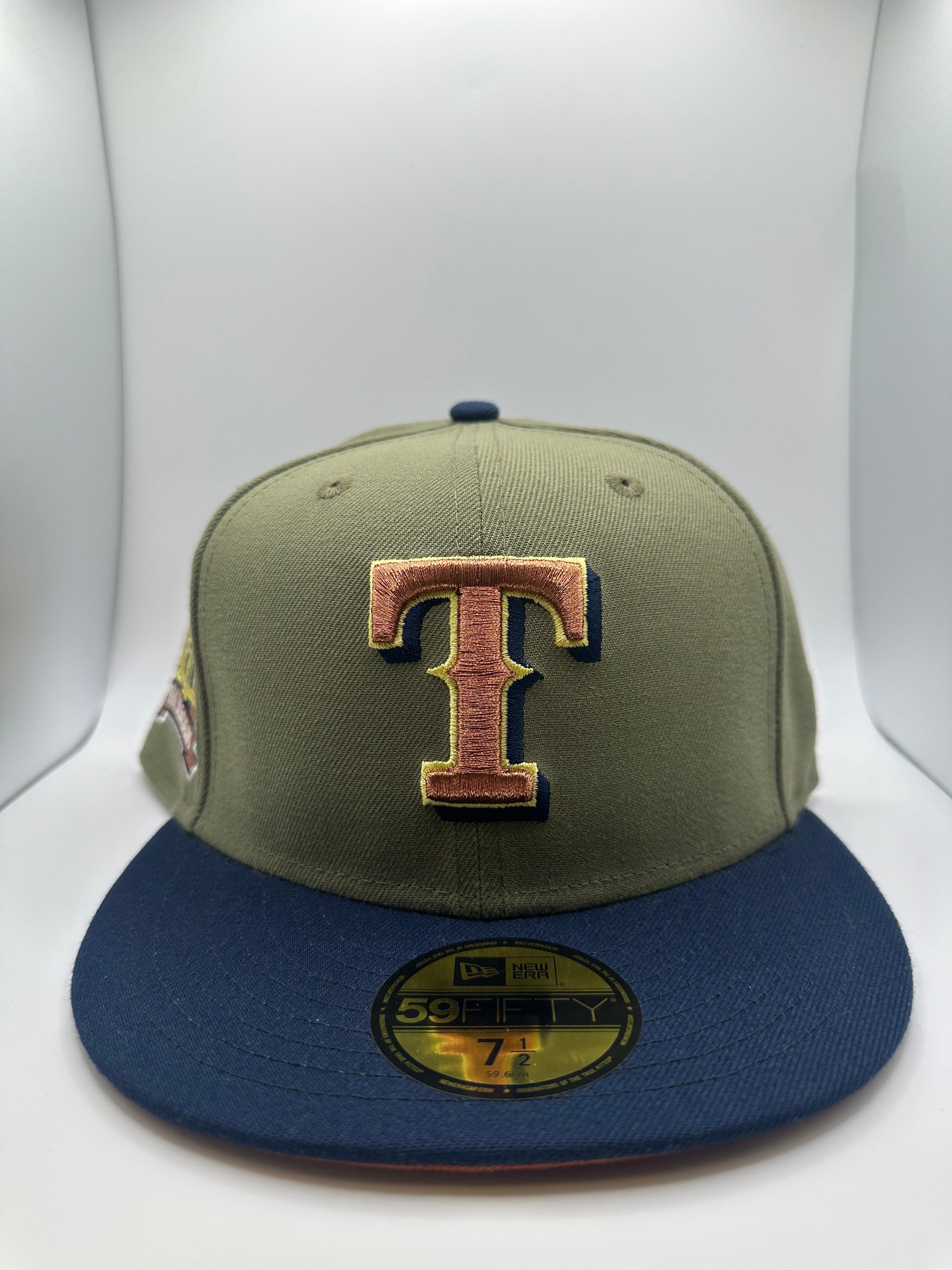 Texas Rangers New Era 59Fifty Fitted Hat - Size 7 1/2