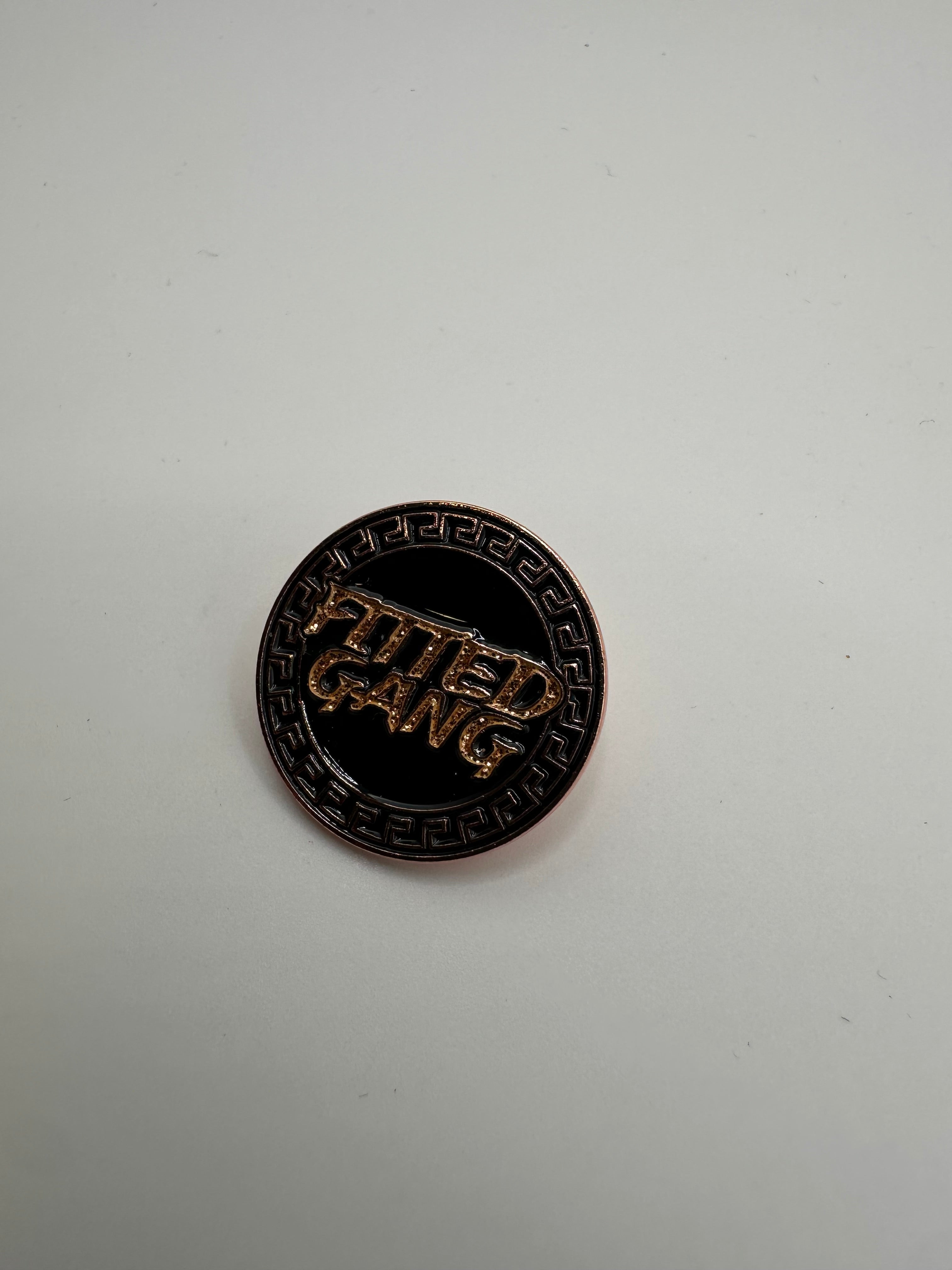 Fitted Gang Black/Copper Hat Pin