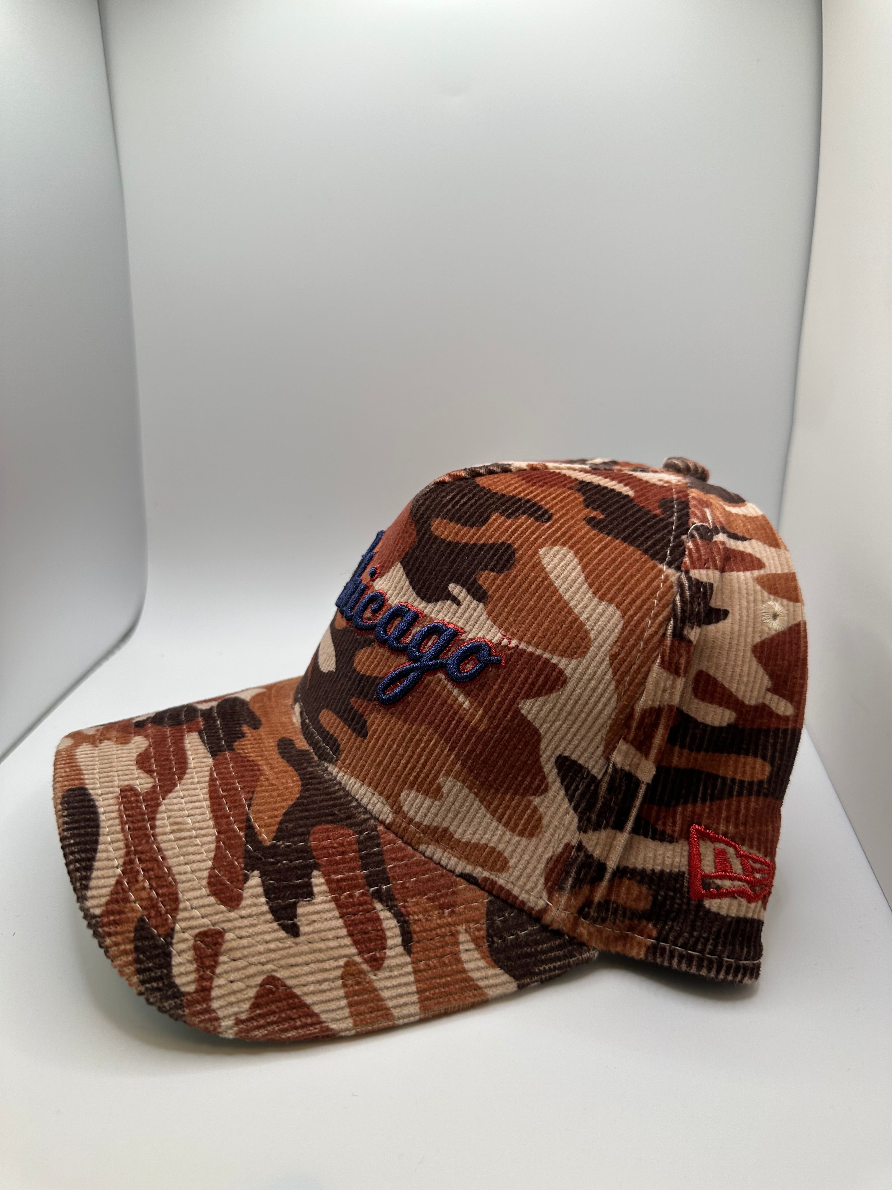 Chicago "Camo" Corduroy New Era 9Forty A-Frame Snapback Hat