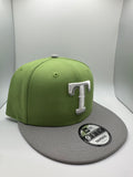 Texas Rangers Green/Gray New Era 9Fifty Snapback Hat