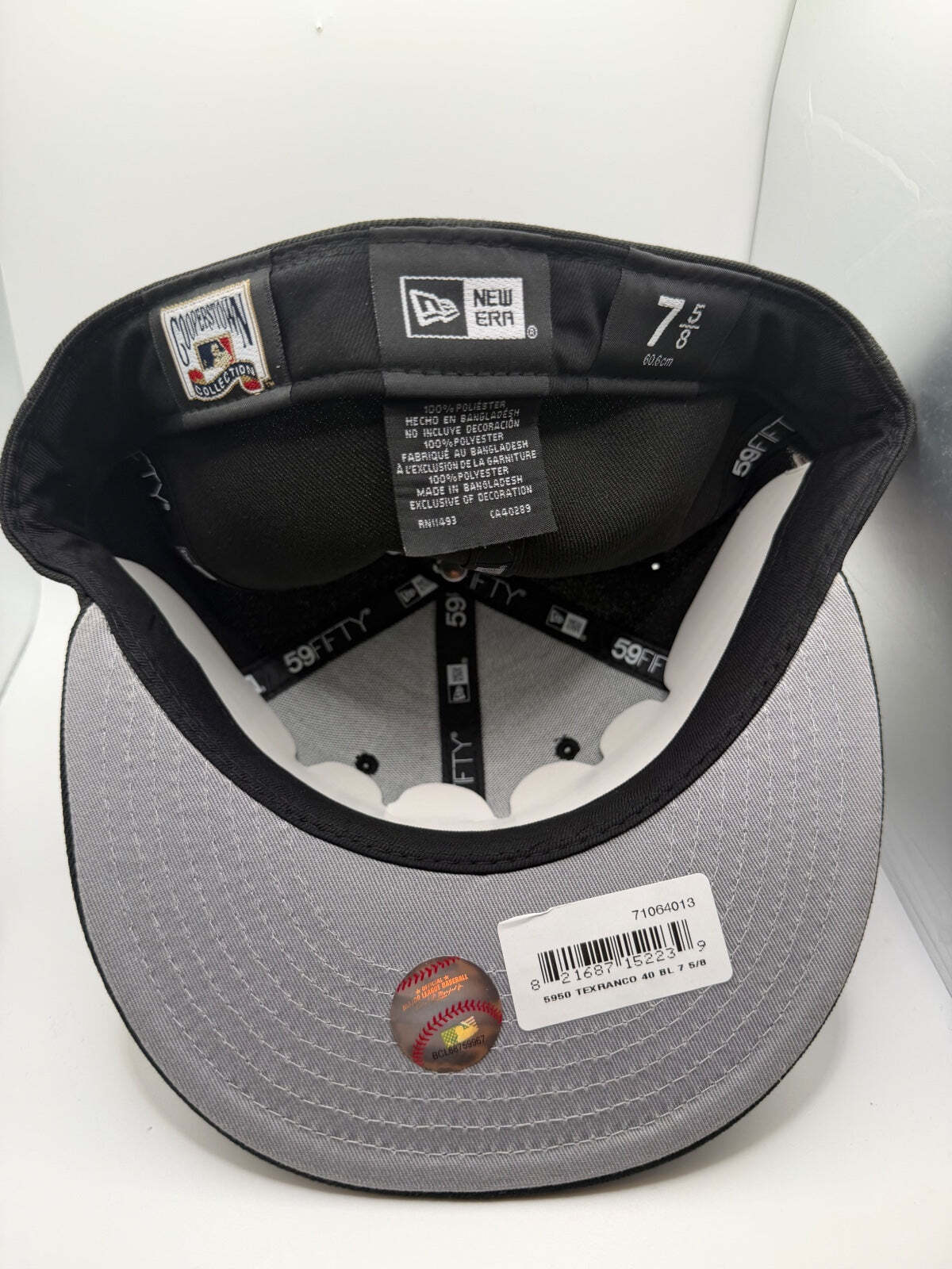 Texas Rangers "Bevo 2.0" Upside Down T Prociety New Era 59Fifty Hat - Size 7 5/8