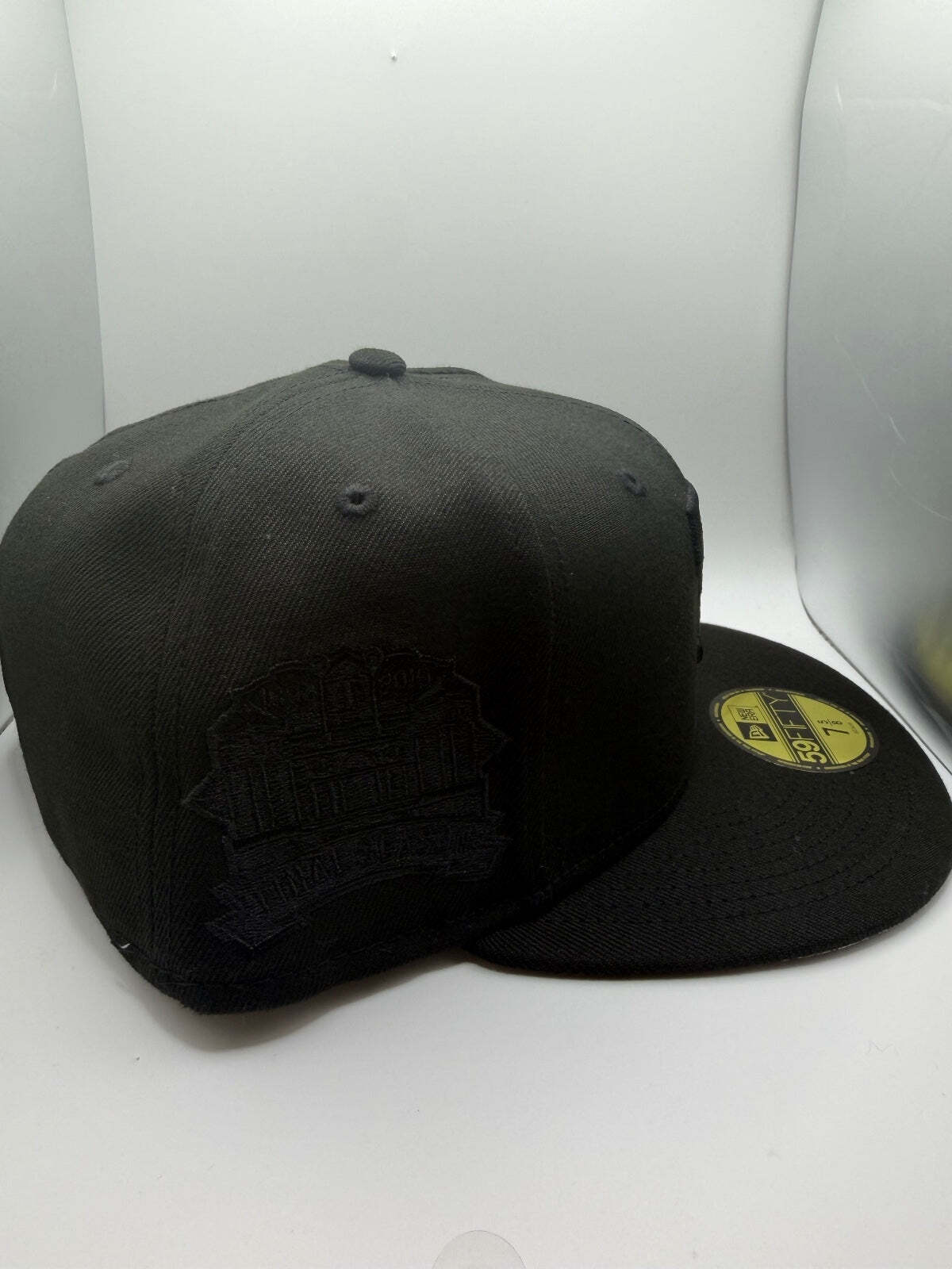 Texas Rangers Black/Black Final Season New Era 59Fifty Fitted Hat - Size 7 5/8