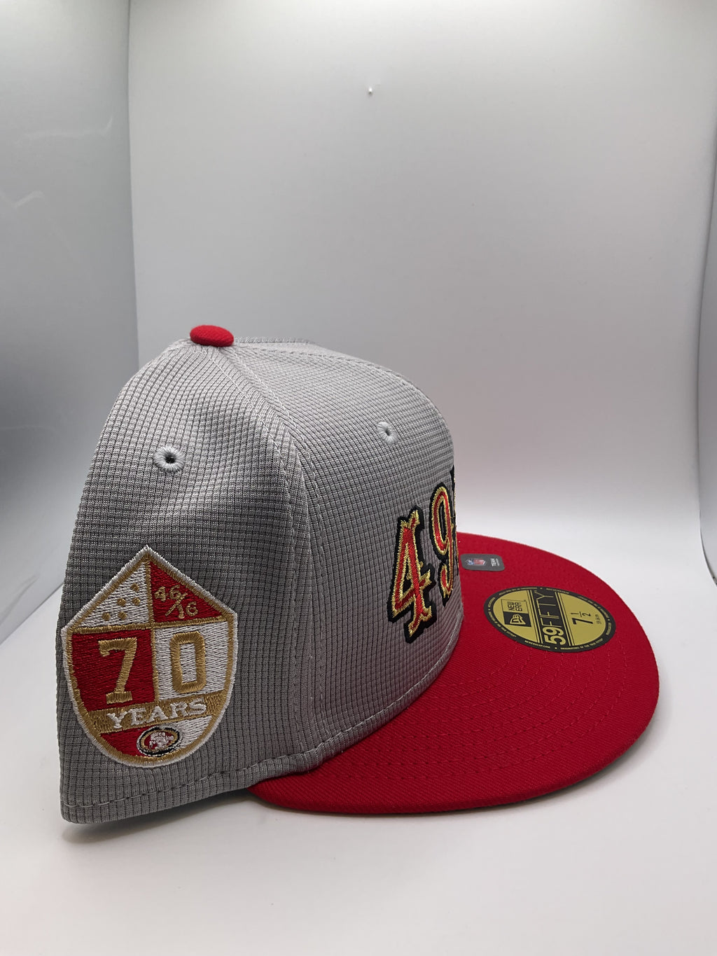 San Francisco 49ers New Era 59Fifty Fitted Hat - Size 7 1/2
