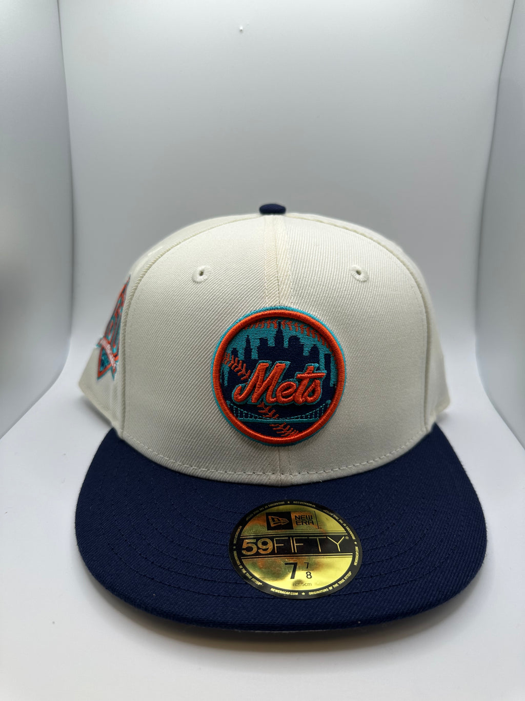 New York Mets New Era 59Fifty Fitted Hat - Size 7  7/8