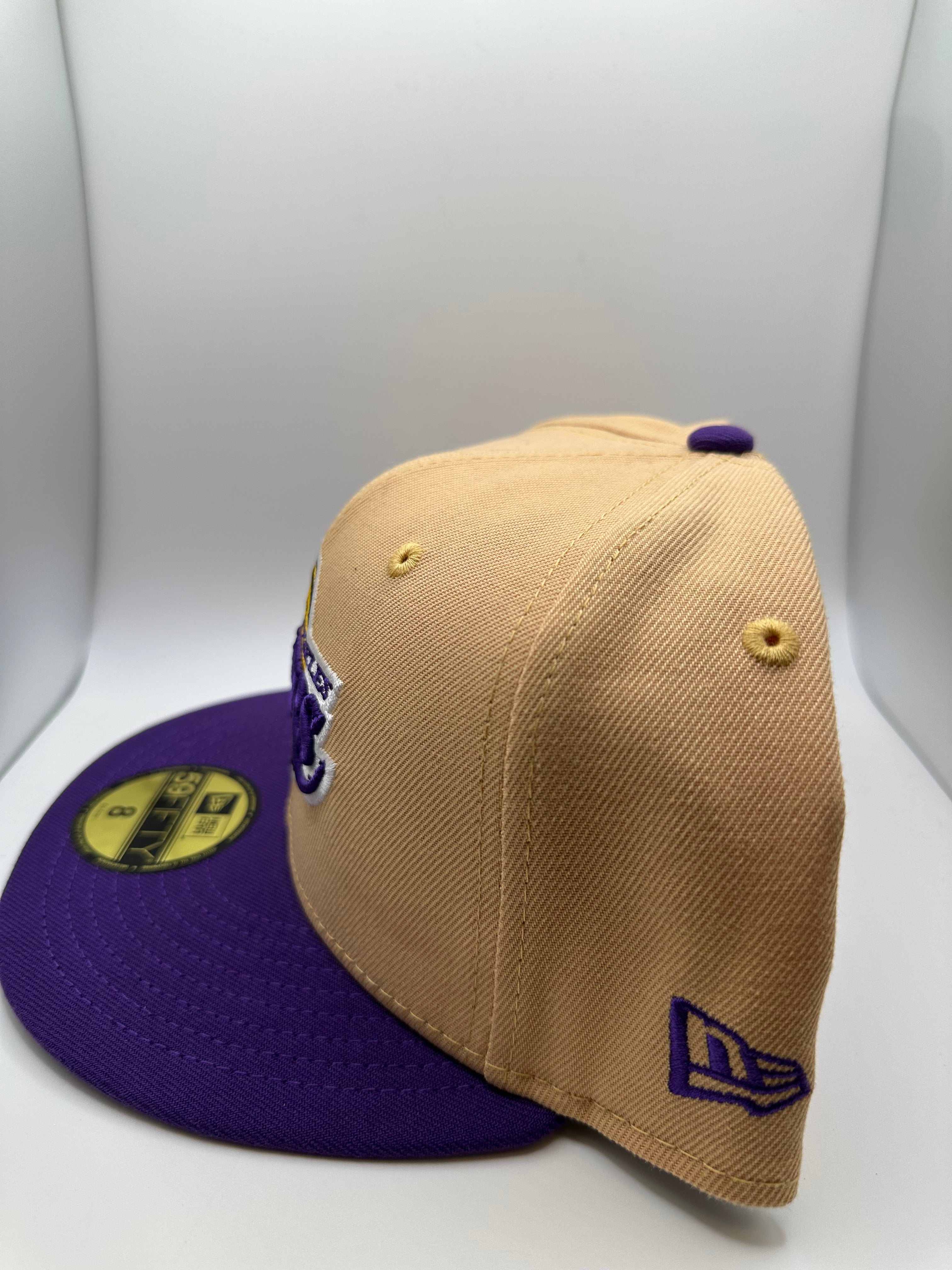 Los Angeles Lakers New Era 59Fifty Fitted Hat - Size 8