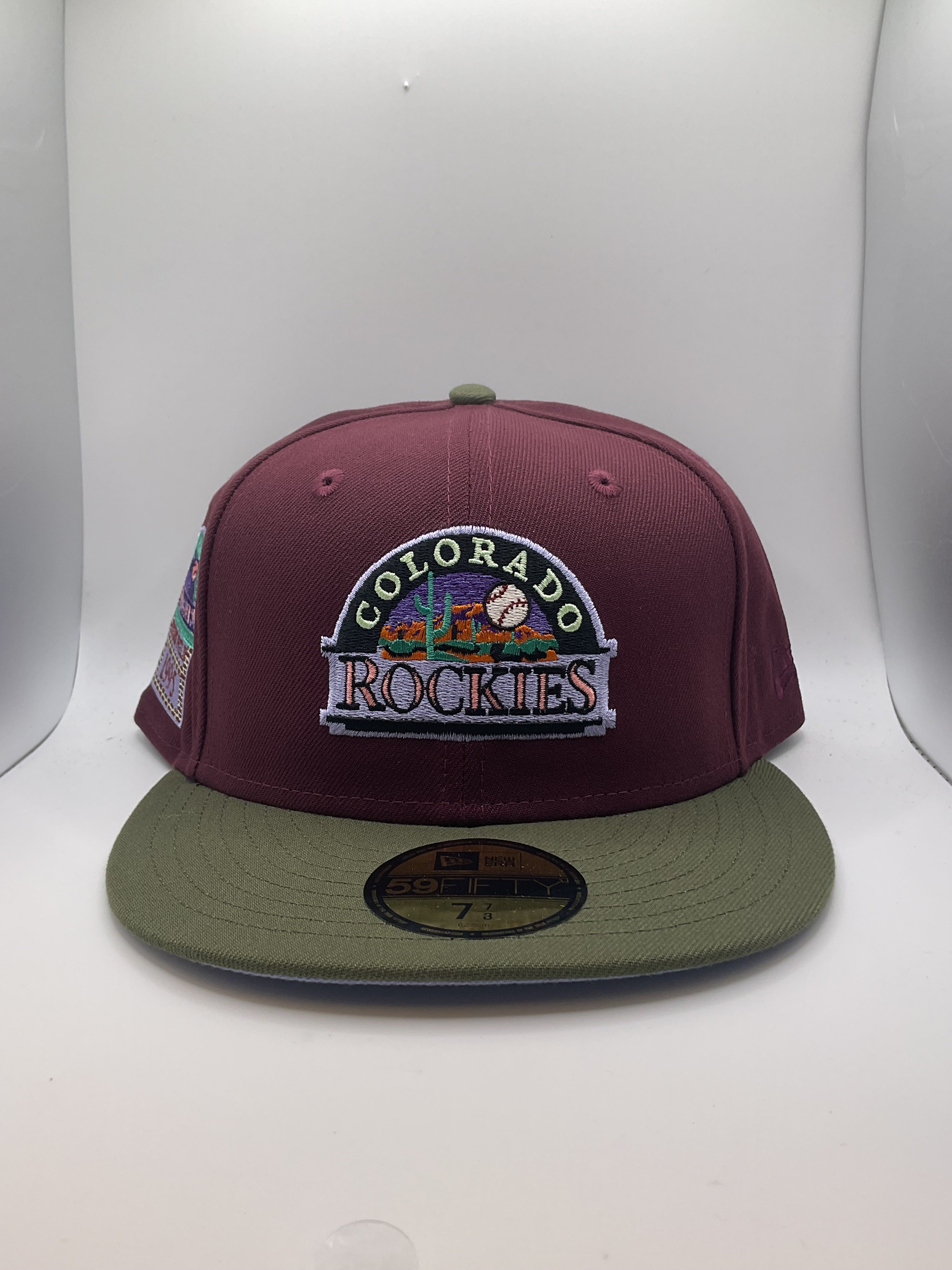 Colorado Rockies New Era 59Fifty Fitted Hat - Size 7 7/8
