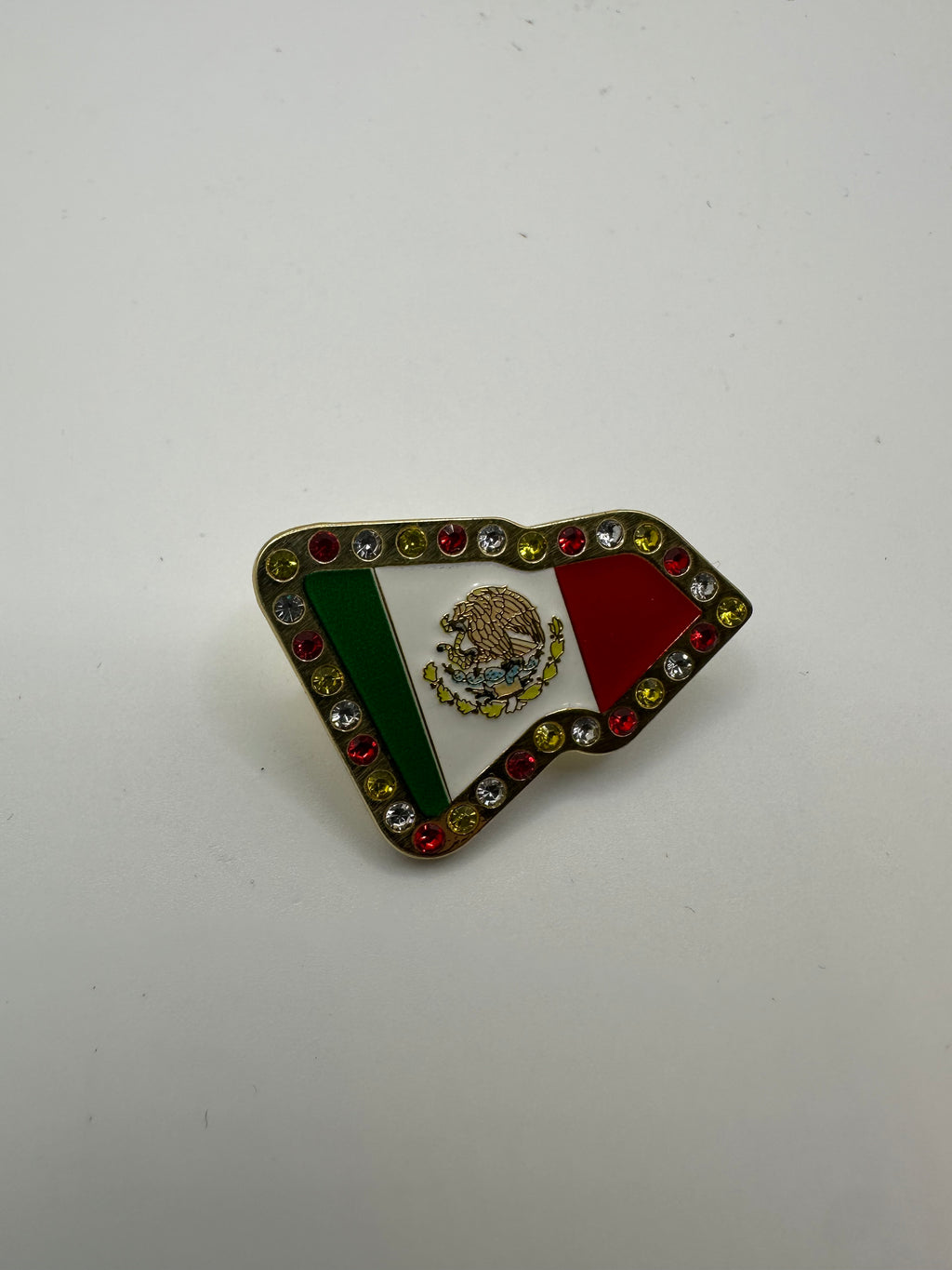 Mexico NE Flag Hat Pin