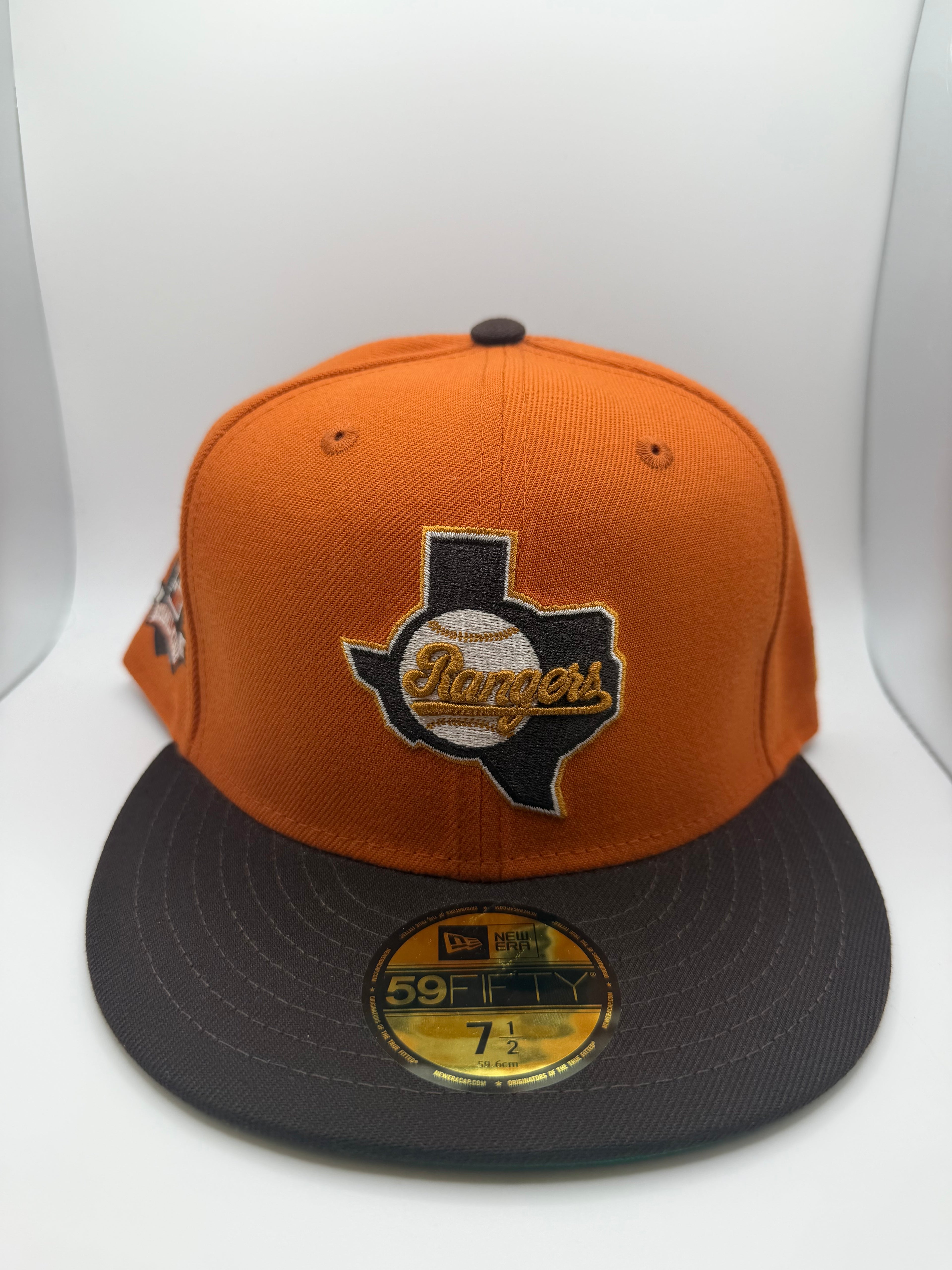 Texas Rangers New Era 59Fifty Fitted Hat - Size 7 1/2