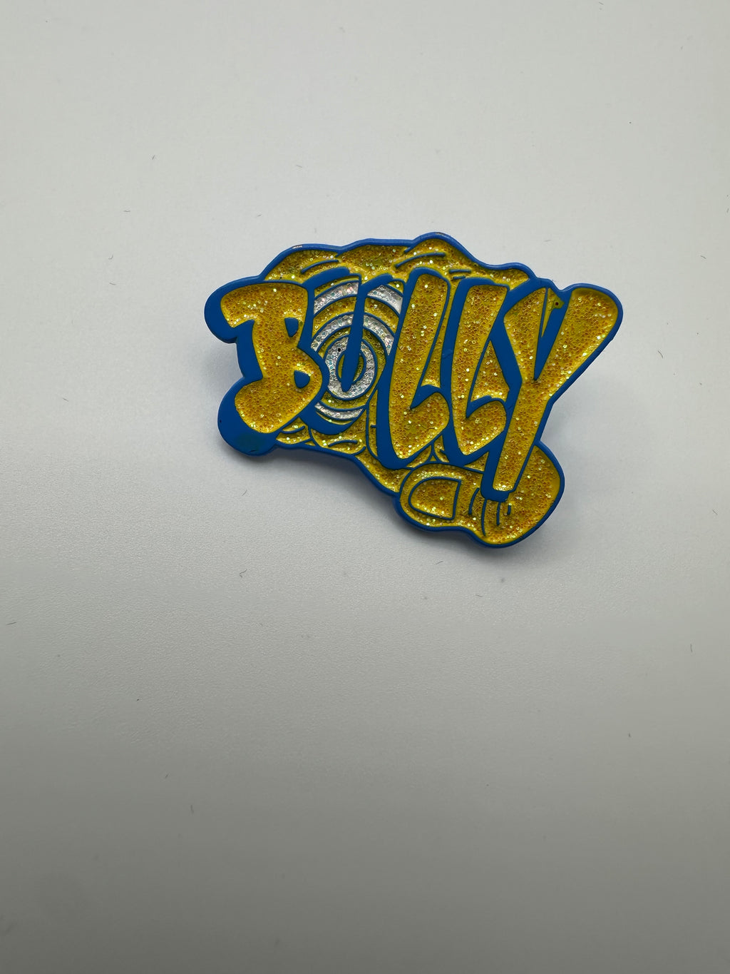 Bully Gang Blue/Yellow Hat Pin