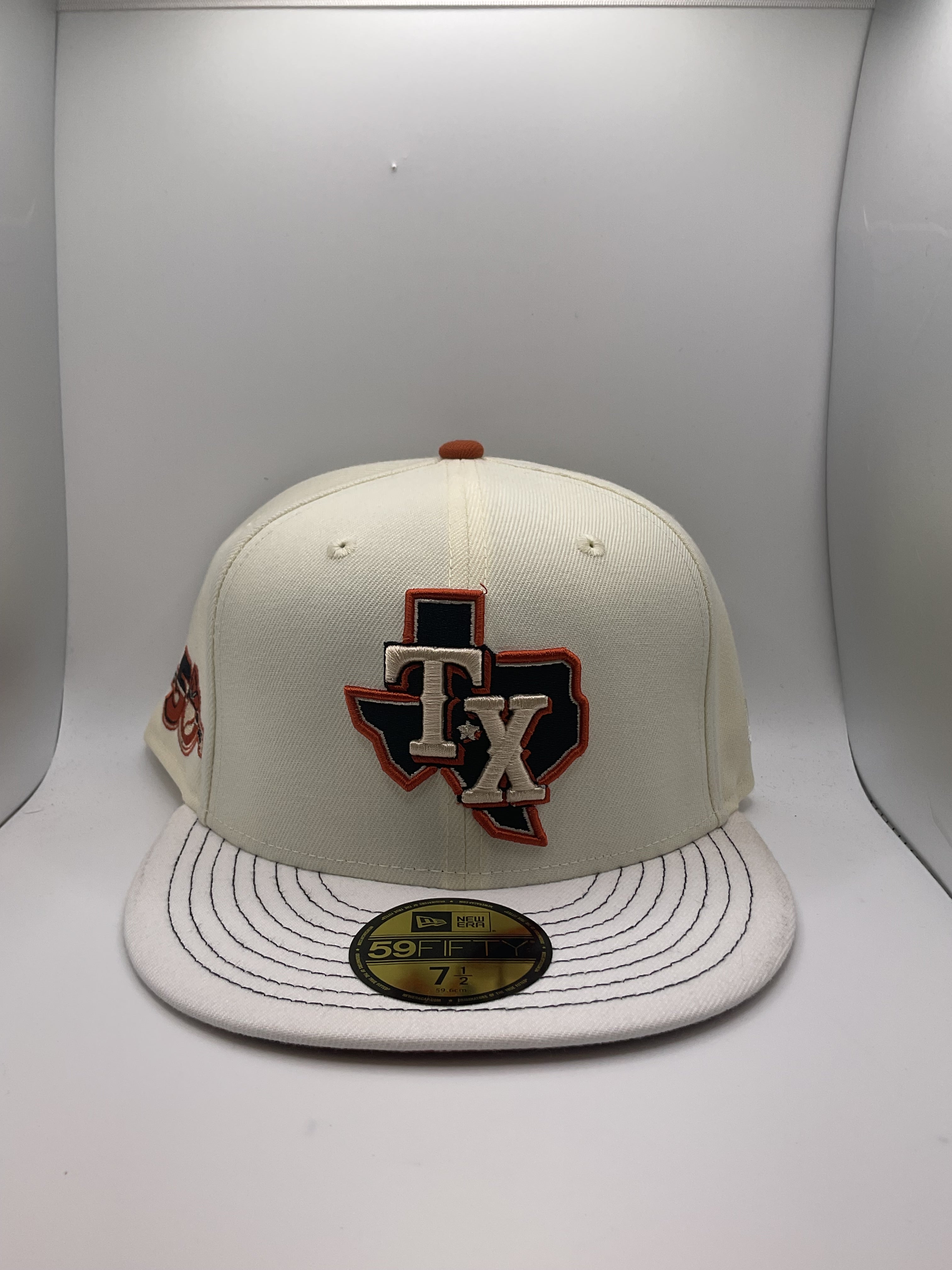 Texas Rangers New Era 59Fifty Fitted Hat - Size 7 1/2