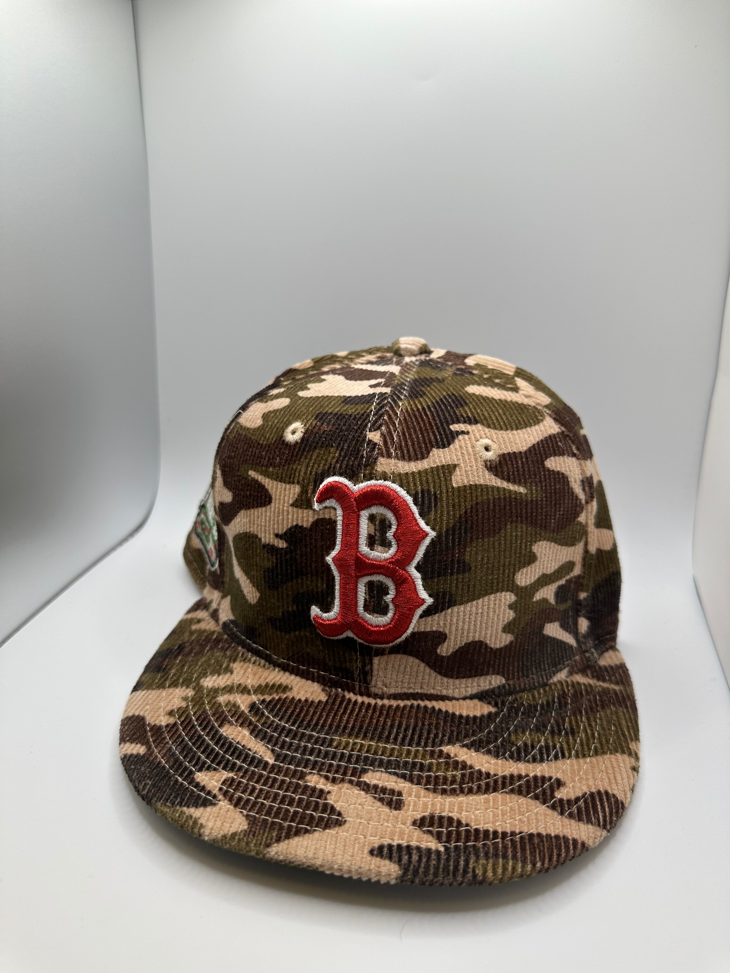 Boston Red Sox "Camo" Corduroy New Era 59Fifty Fitted Hat