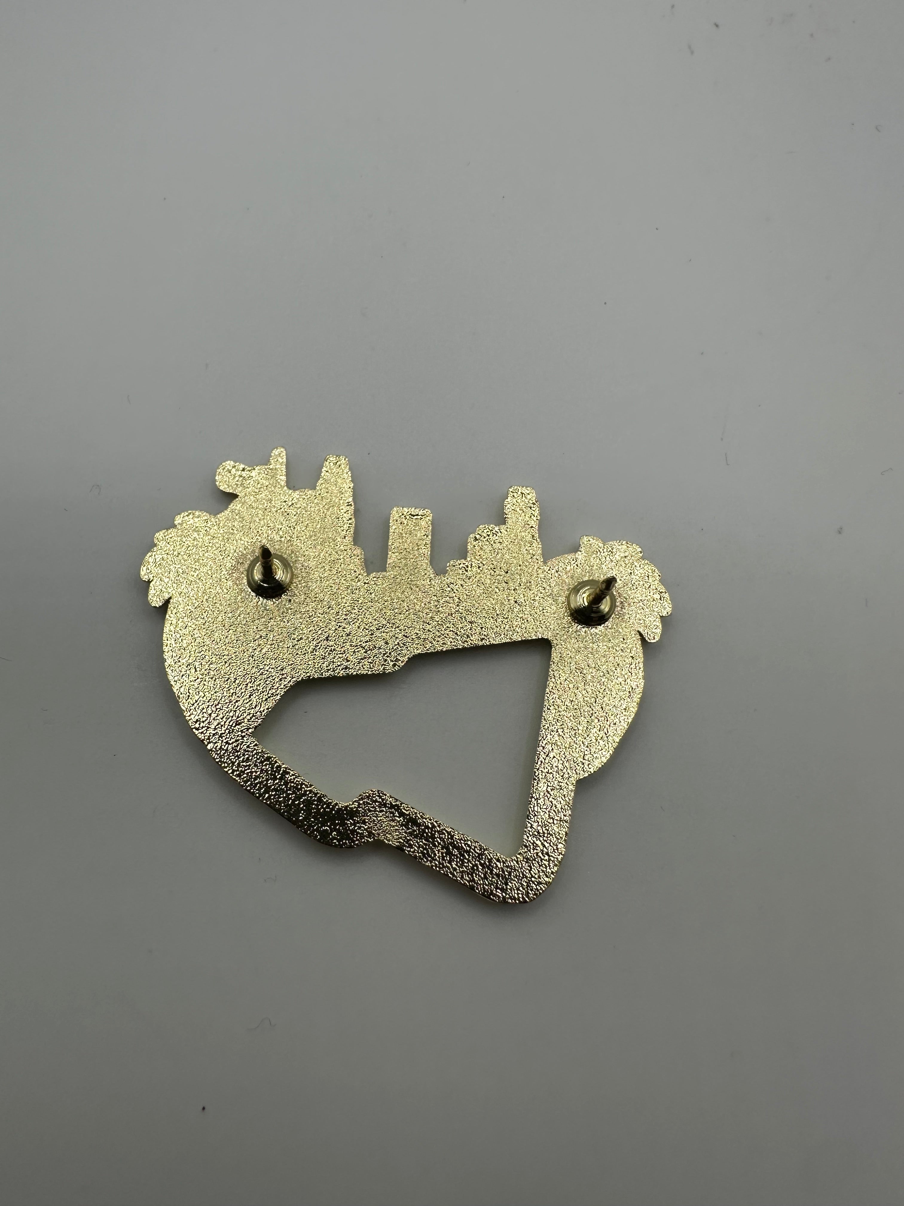 Hollywood NE Flag Hat Pin
