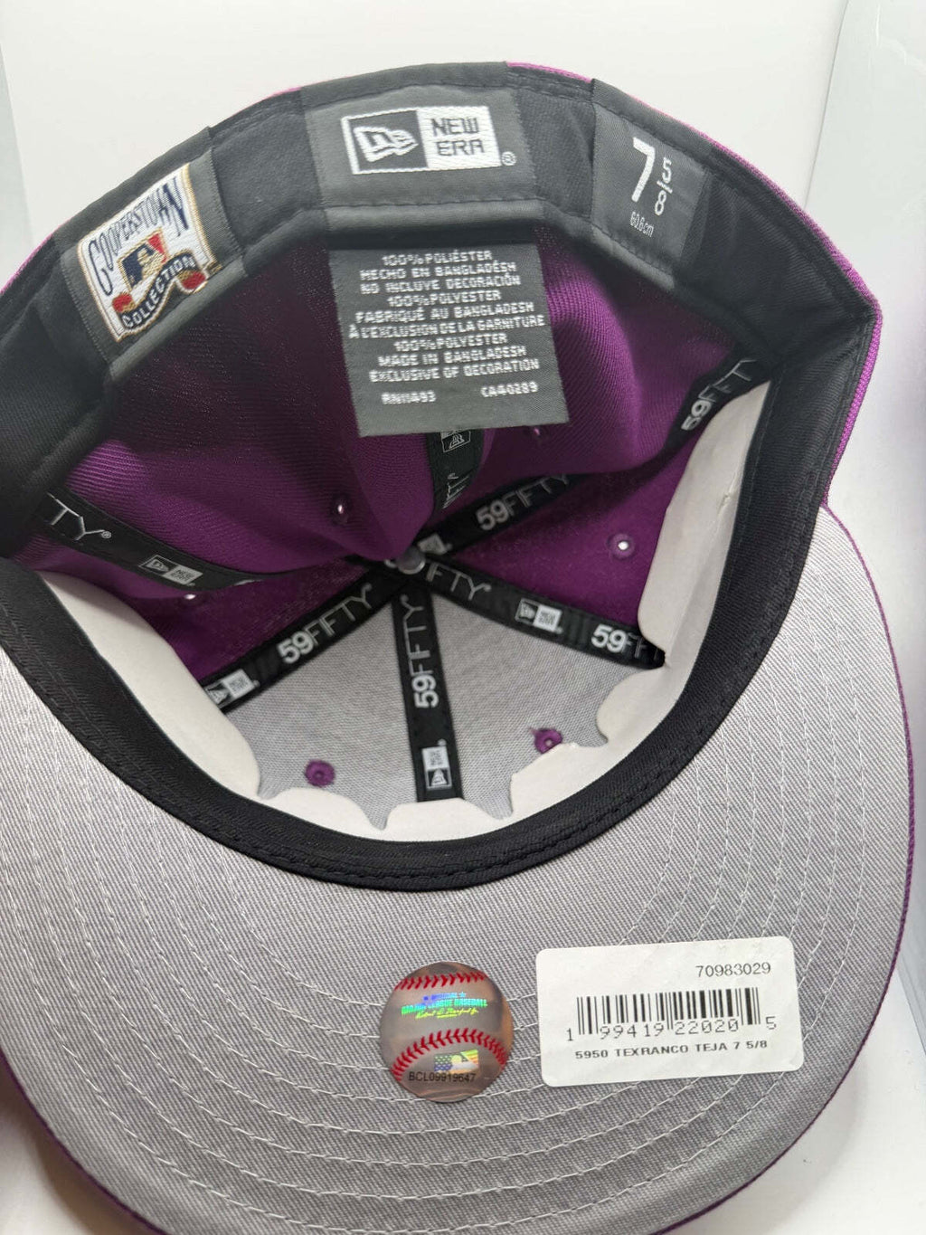Texas Rangers "La Reina de Tejas" Prociety New Era 59Fifty Hat - Size 7 5/8