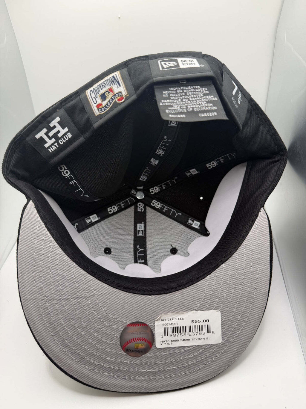 Texas Rangers "Reflective 1.0" Hat Club New Era 59Fifty Hat - Size 7 5/8