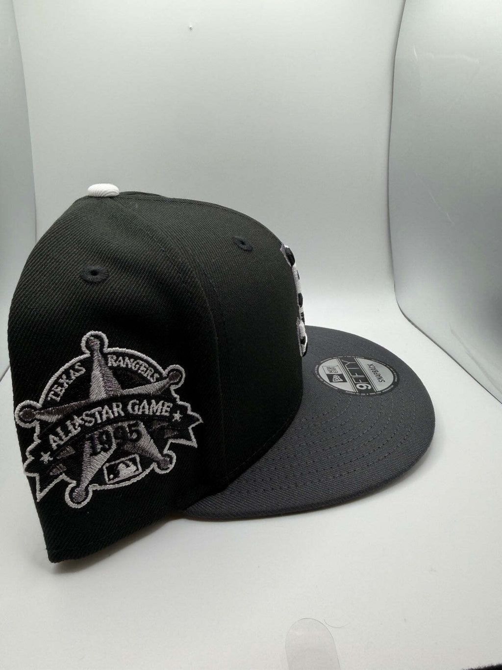 Texas Rangers "Cow" Upside Down T 9Fifty Snapback Hat