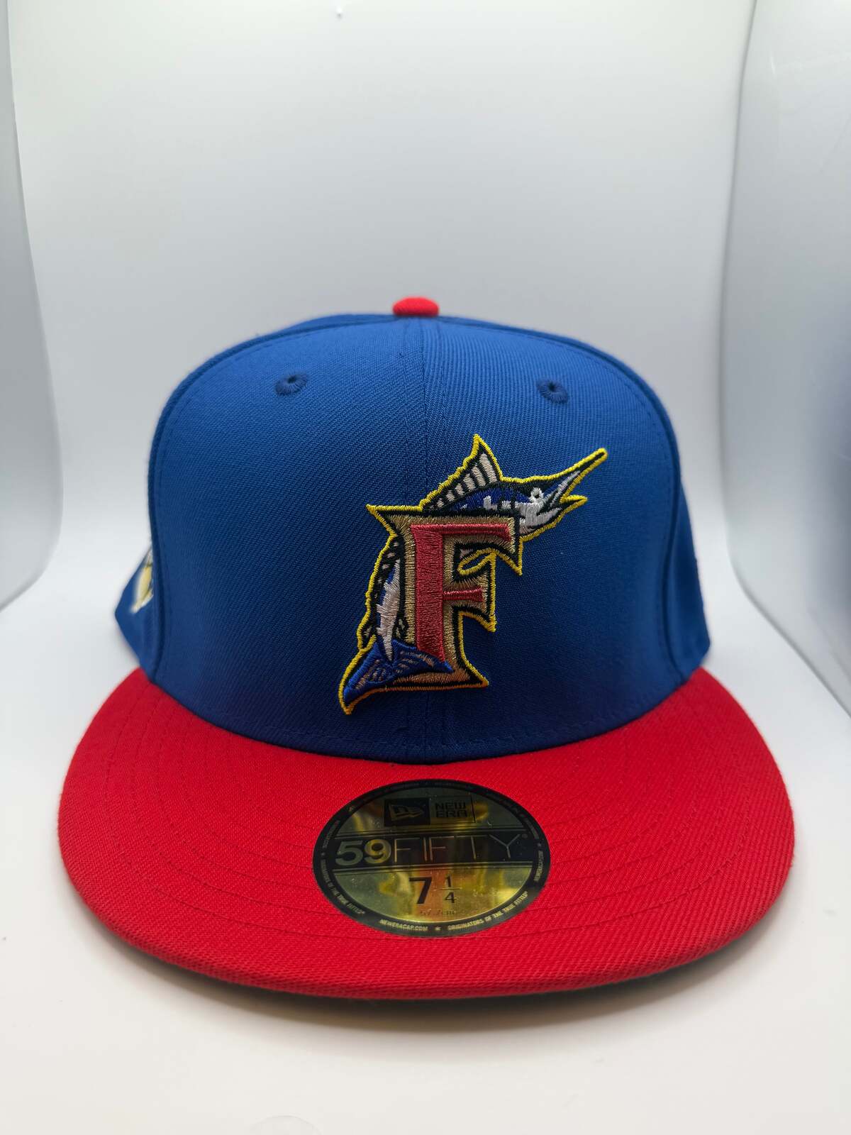 Florida Marlins New Era 59Fifty Fitted Hat - Size 7 1/4