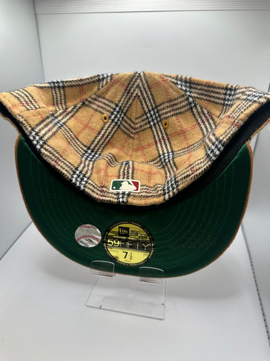 Los Angeles Dodgers "Burberry" Plaid New Era 59Fifty Fitted Hat