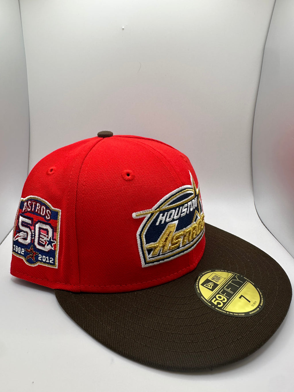 Houston Astros New Era 59Fifty Fitted Hat - Size 7