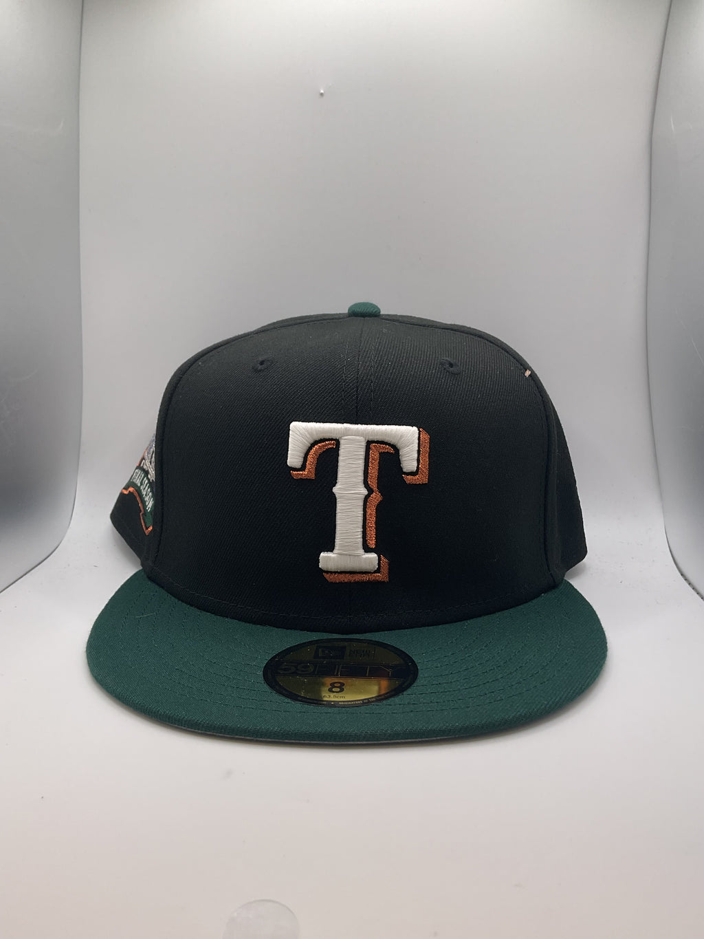 Texas Rangers New Era 59Fifty Fitted Hat - Size 8