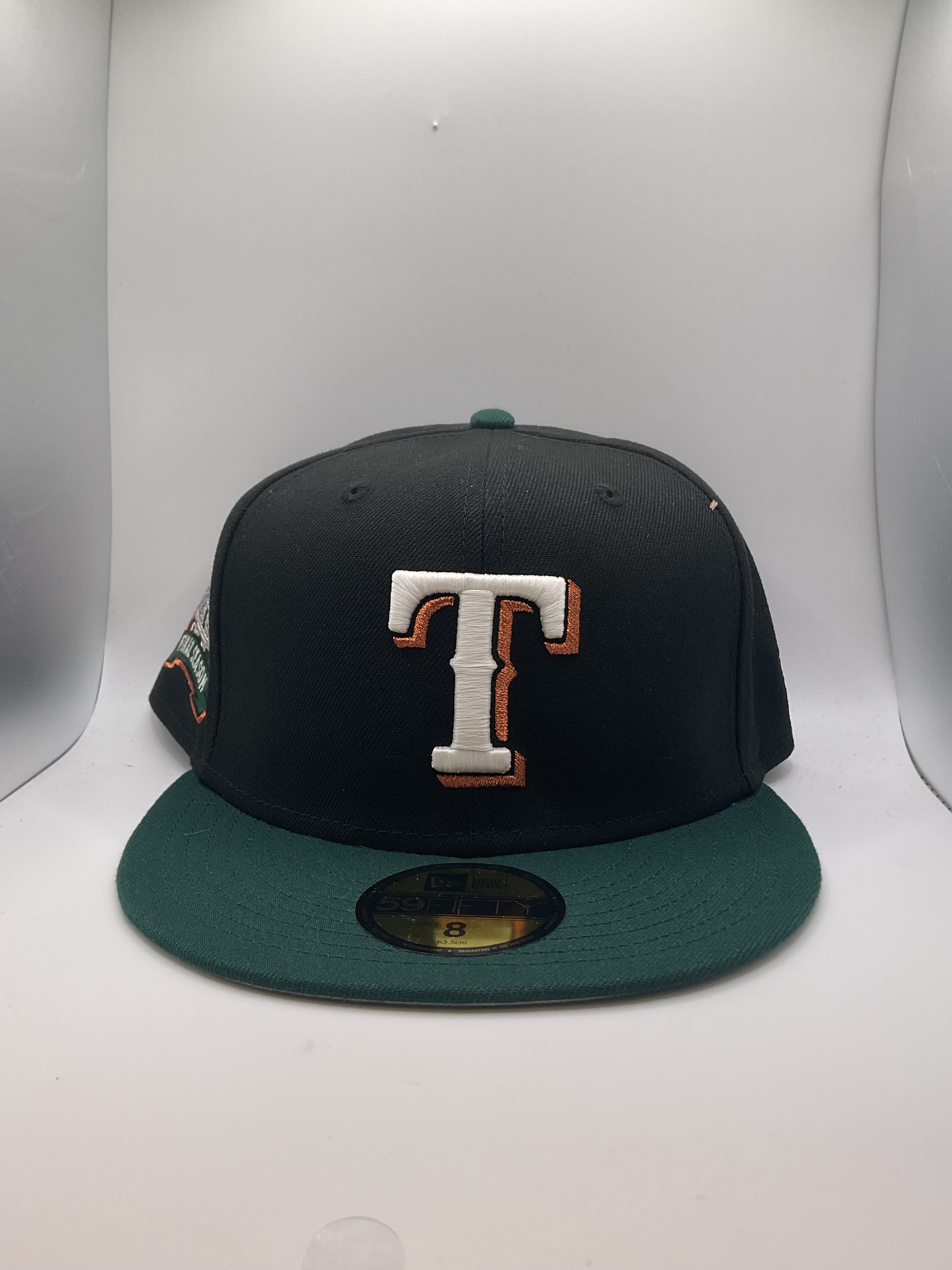 Texas Rangers New Era 59Fifty Fitted Hat - Size 8