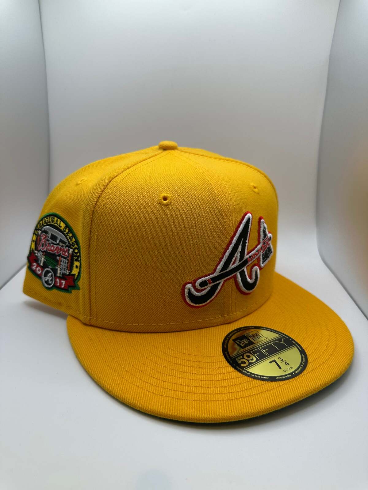 Atlanta Braves New Era 59Fifty Fitted Hat - Size 7 3/4