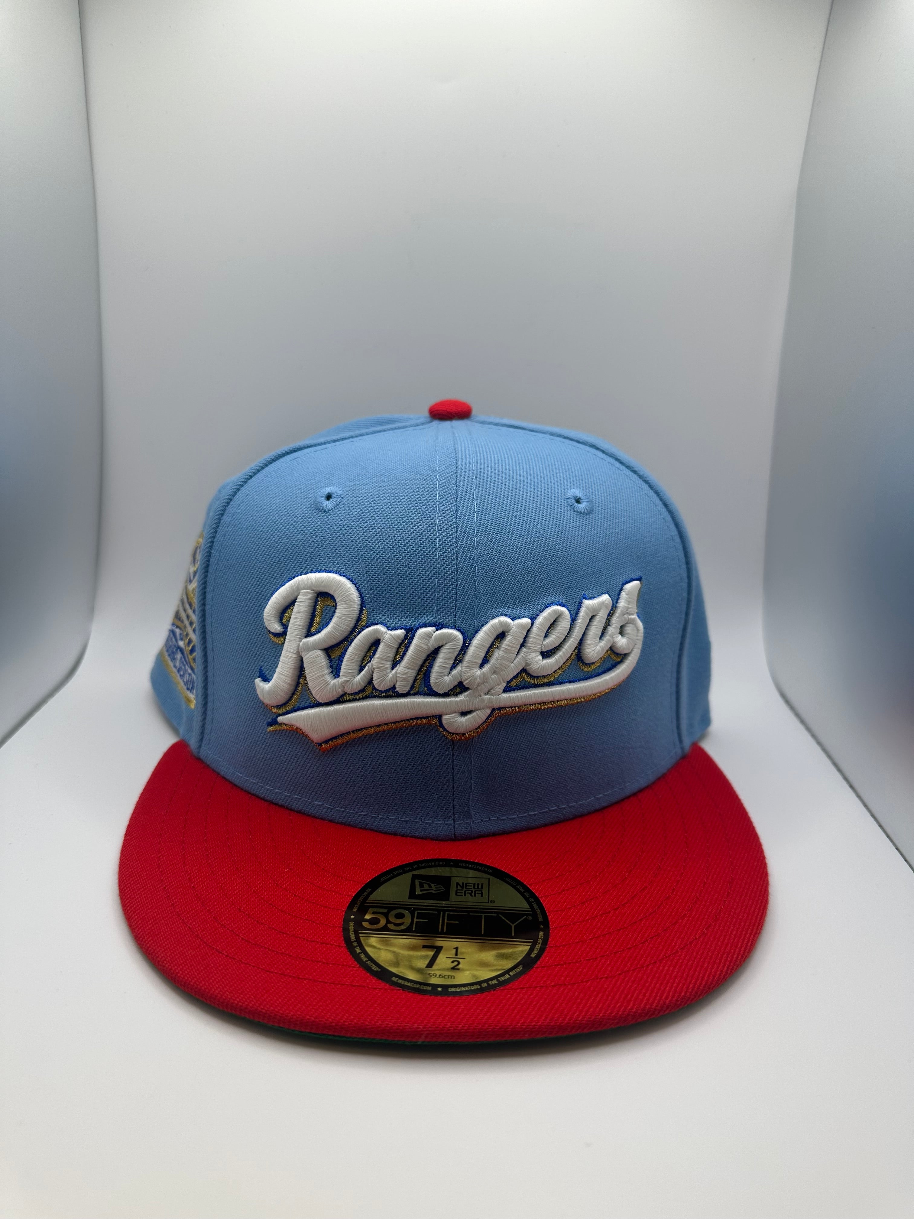 Texas Rangers New Era 59Fifty Fitted Hat - Size 7 1/2