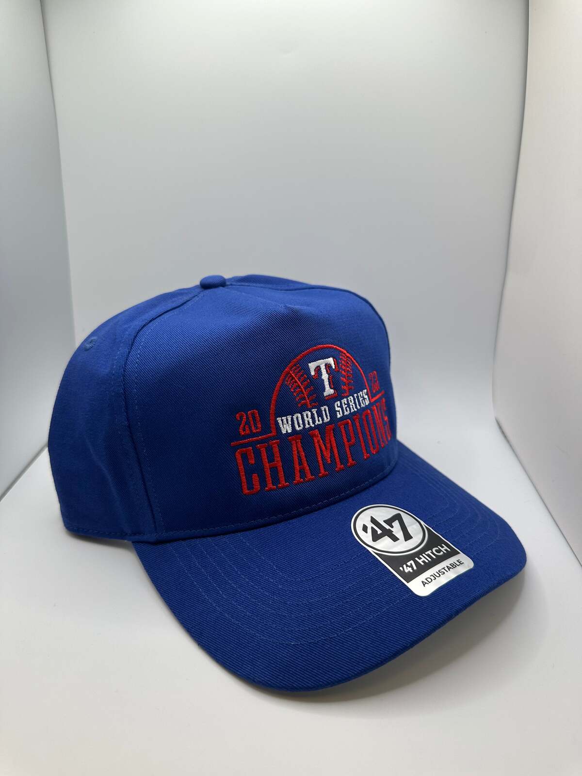 Texas Rangers "2023 WS Champions" '47 Hitch Snapback Hat