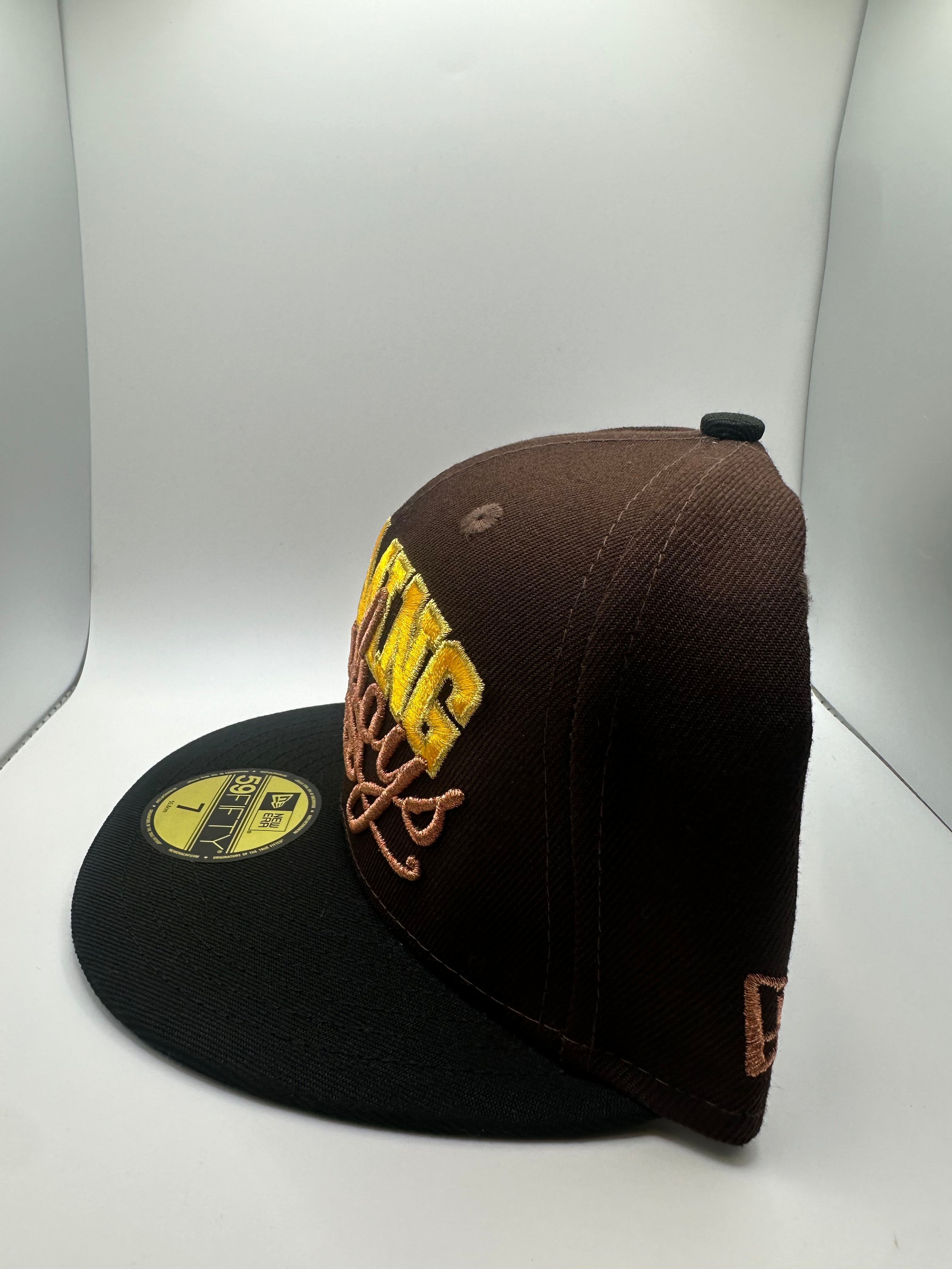 Wyoming Cowboys New Era 59Fifty Fitted Hat - Size 7