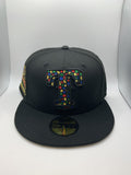 Texas Rangers "Stained Glass" New Era 59Fifty Fitted Hat - Size 7 5/8