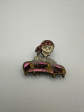 @724heatcheck "Pirate Chest" Red/Pink/White Hat Pin