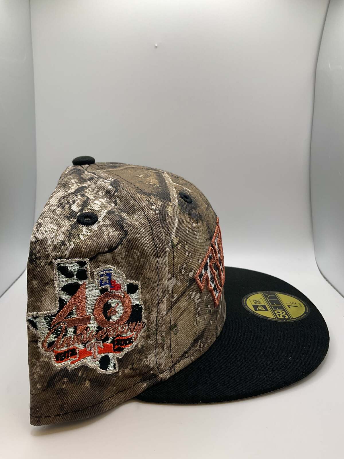 Texas Rangers "Camo Cow" New Era 59Fifty Fitted Hat - Size 7 5/8
