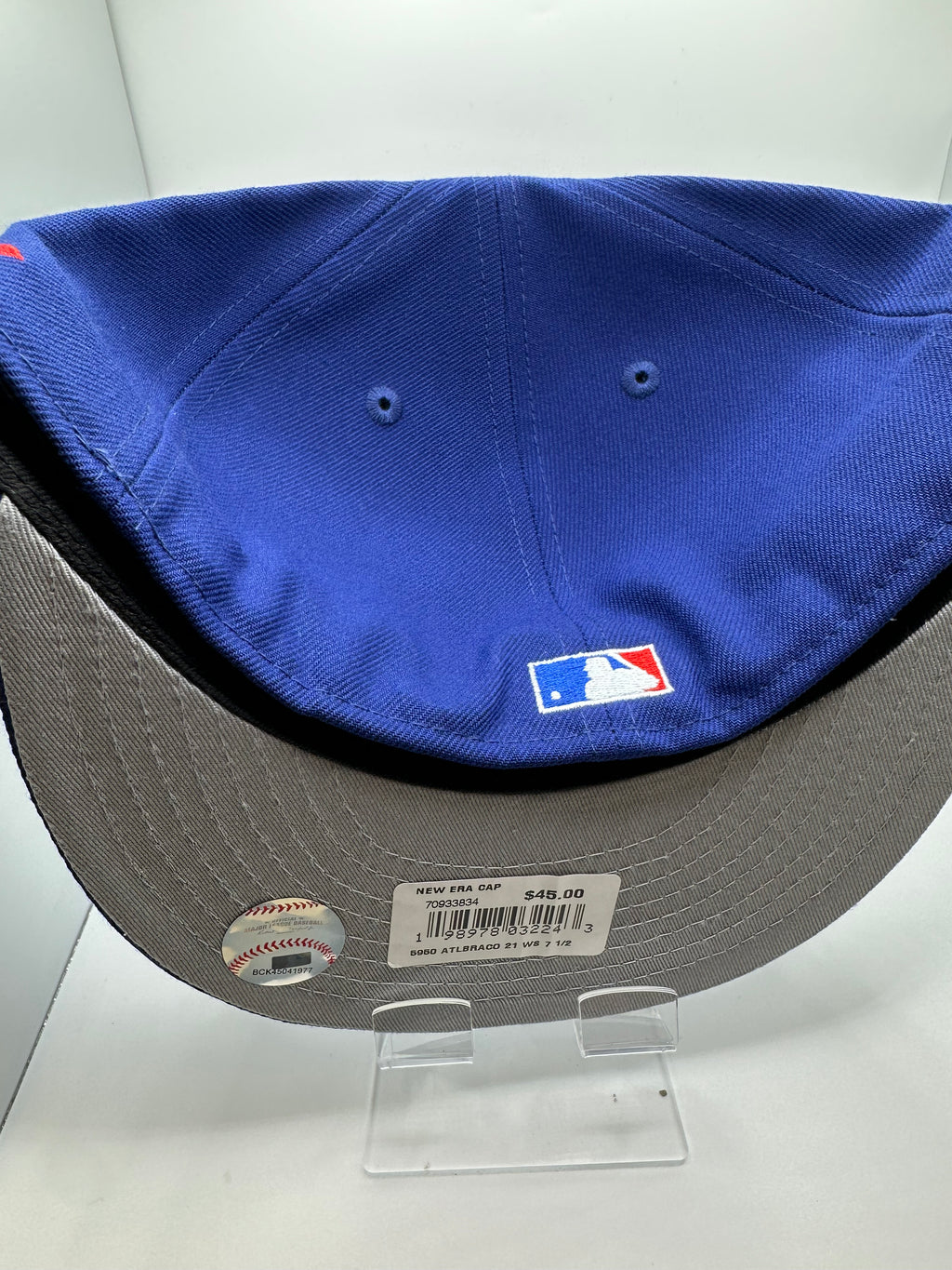 Atlanta Braves New Era 59Fifty Fitted Hat - Size 7 1/2