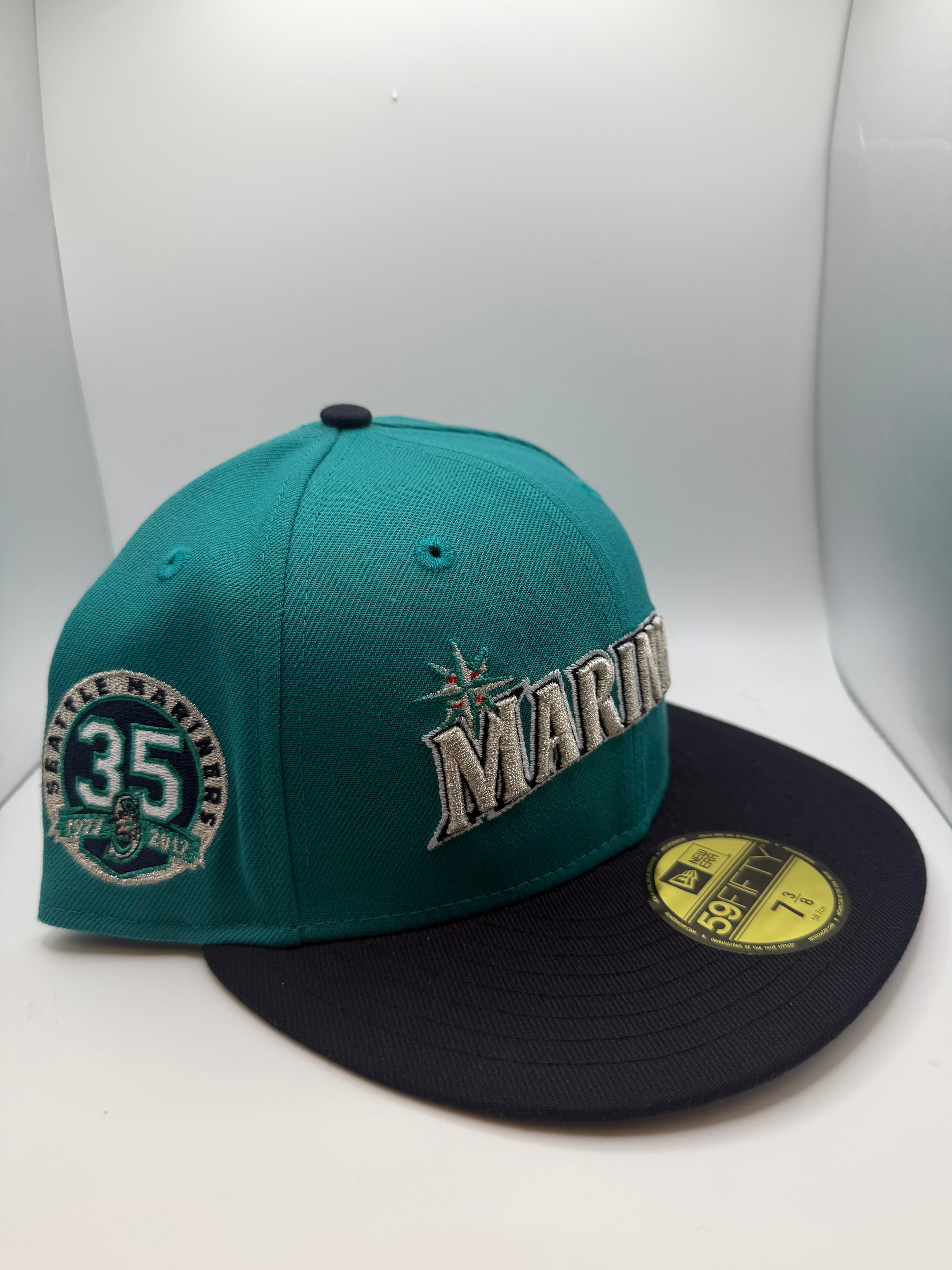 Seattle Mariners New Era 59Fifty Fitted Hat - Size 7 3/8