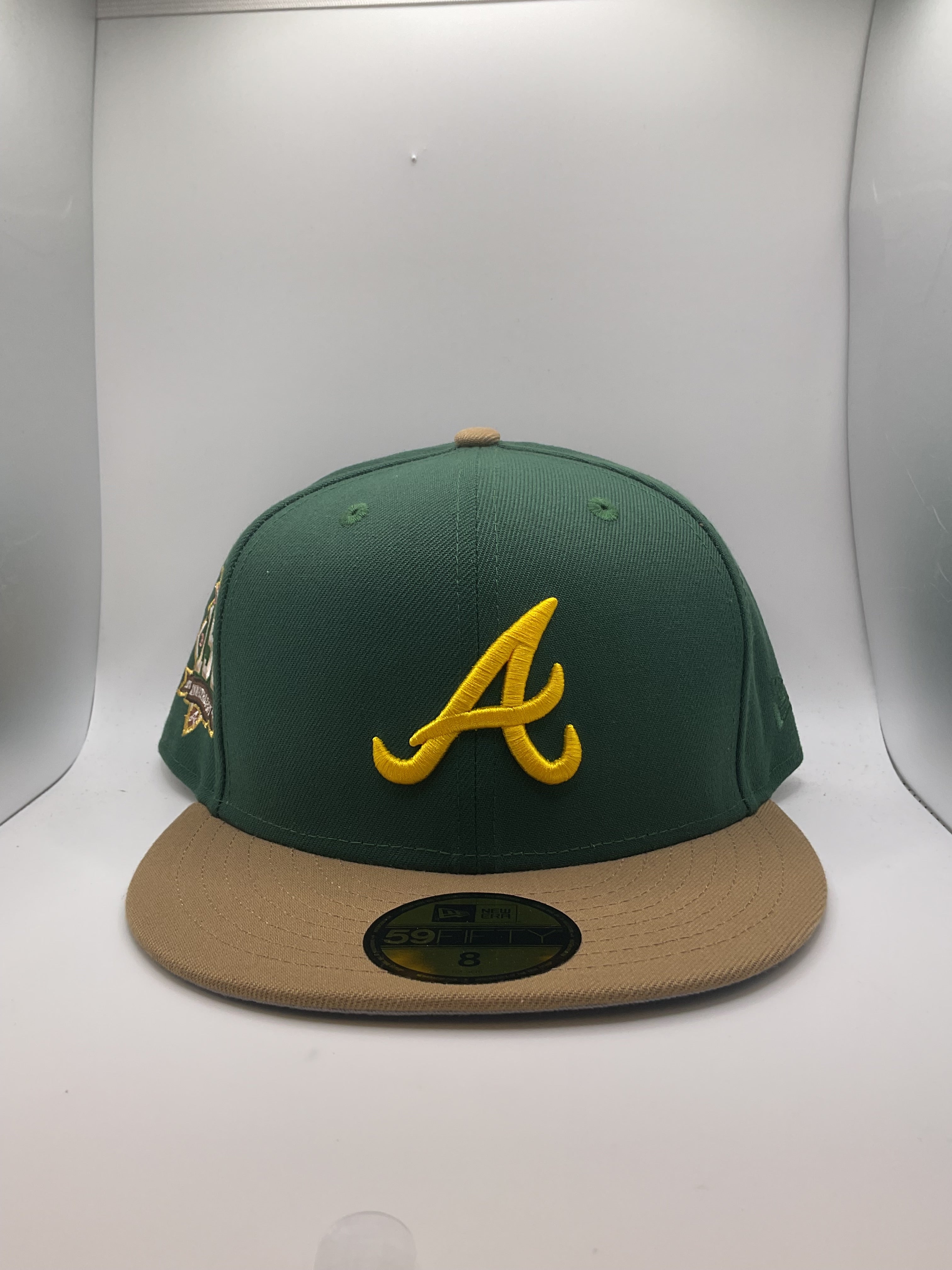 Atlanta Braves New Era 59Fifty Fitted Hat - Size 8