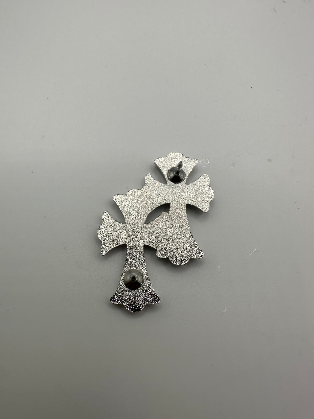 Double Cross Hat Pin - SILVER