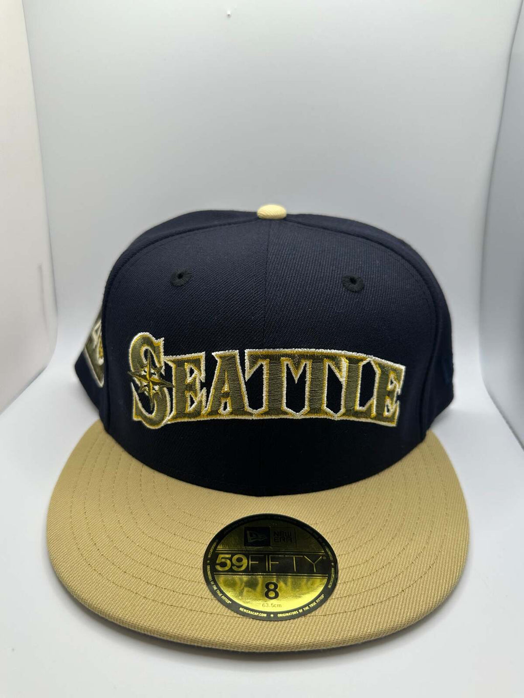 Seattle Mariners New Era 59Fifty Fitted Hat - Size 8
