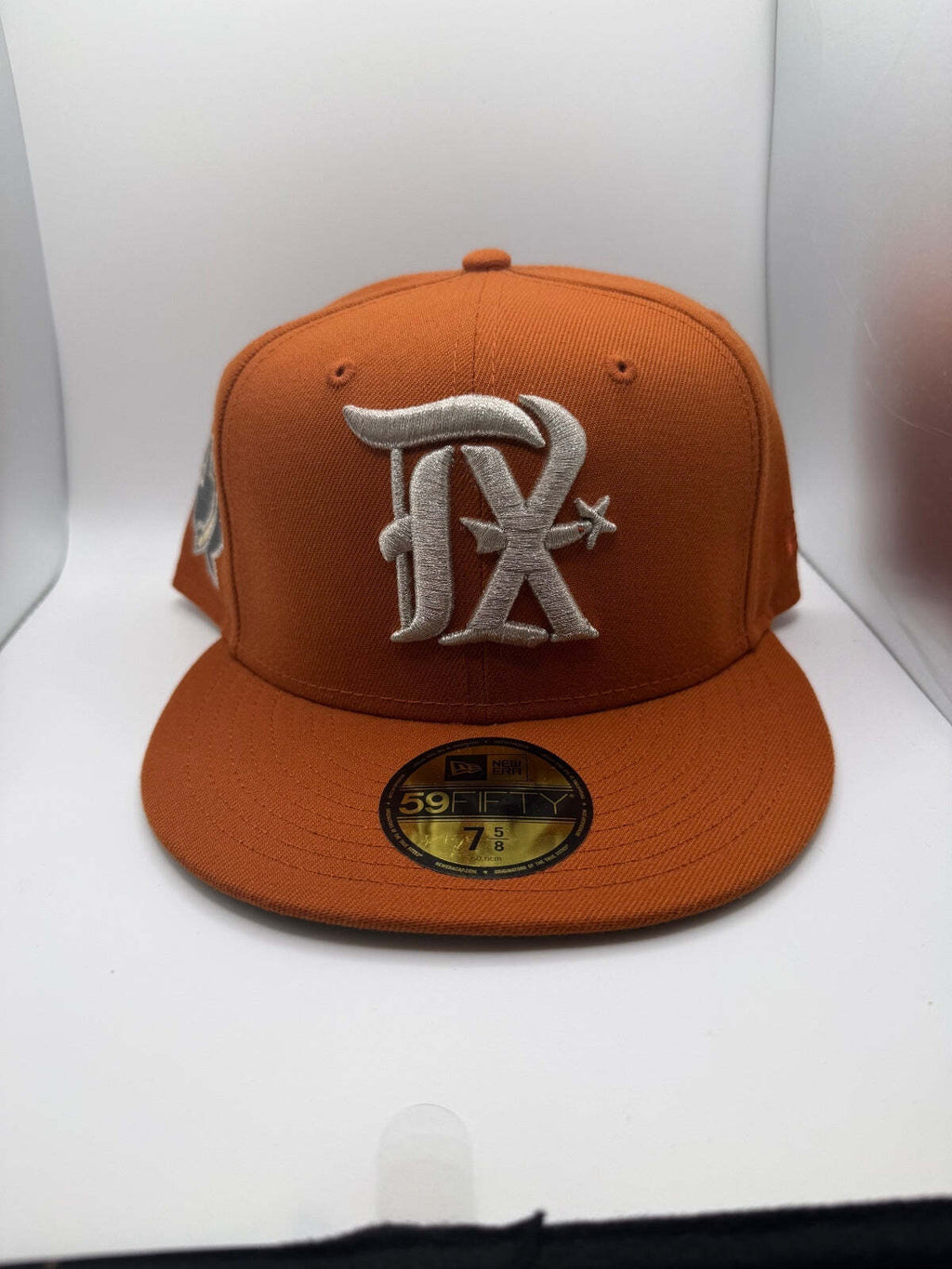 Texas Rangers "City Connect" Burnt Orange New Era 59Fifty Hat - Size 7 5/8