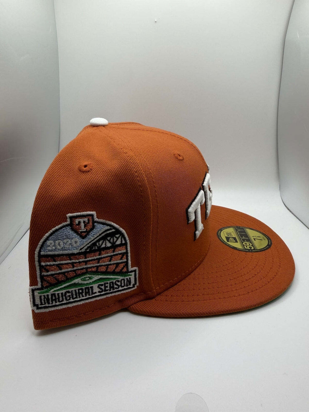 Texas Rangers "Bevo City Connect" Prociety New Era 59Fifty Hat - Size 7 5/8