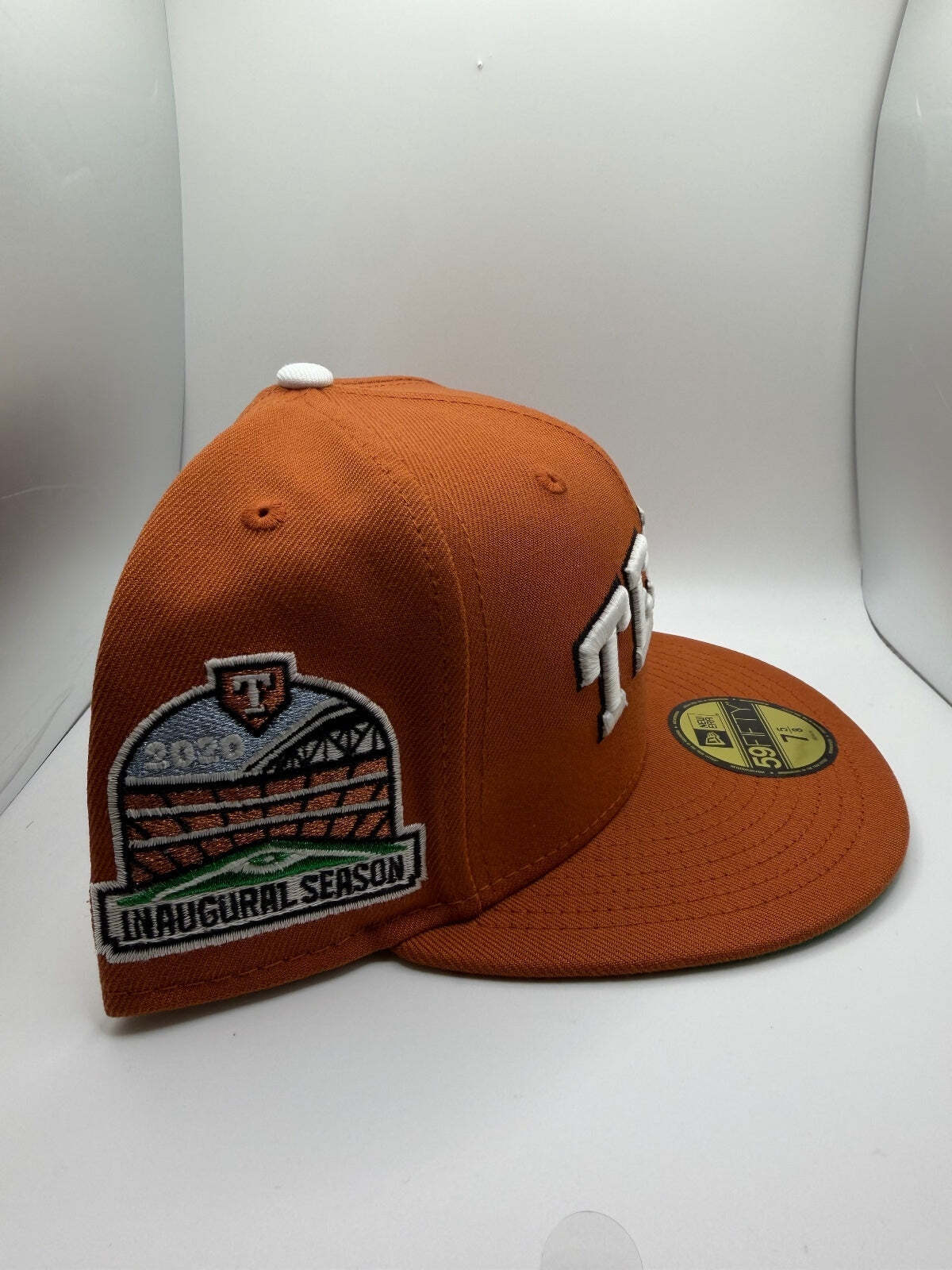 Texas Rangers "Bevo City Connect" Prociety New Era 59Fifty Hat - Size 7 5/8