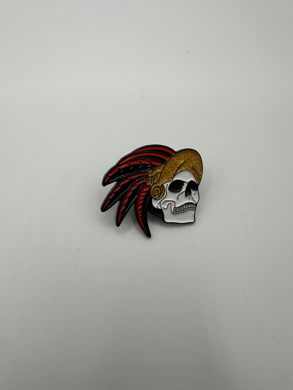 Aztec Skull Hat Pin