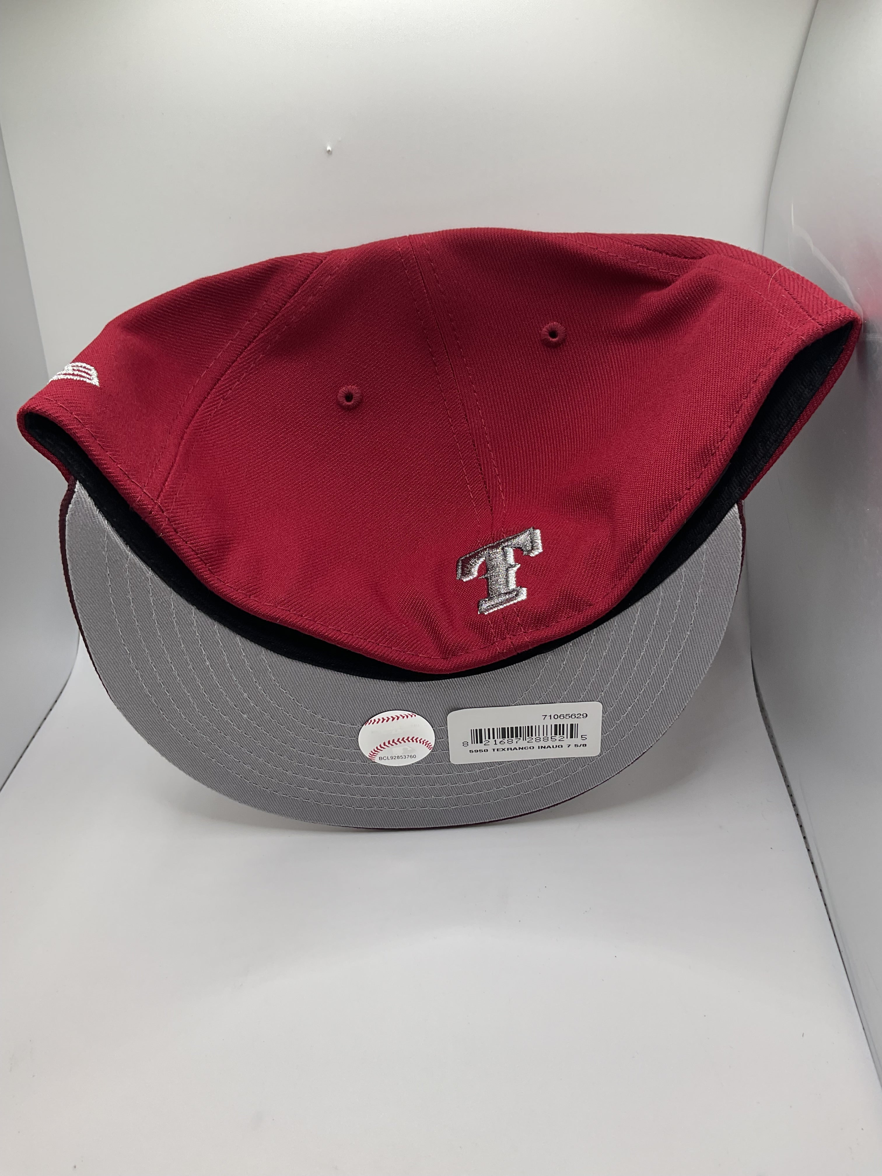 Texas Rangers "Dr Pepper" New Era 59Fifty Fitted Hat - Size 7 5/8