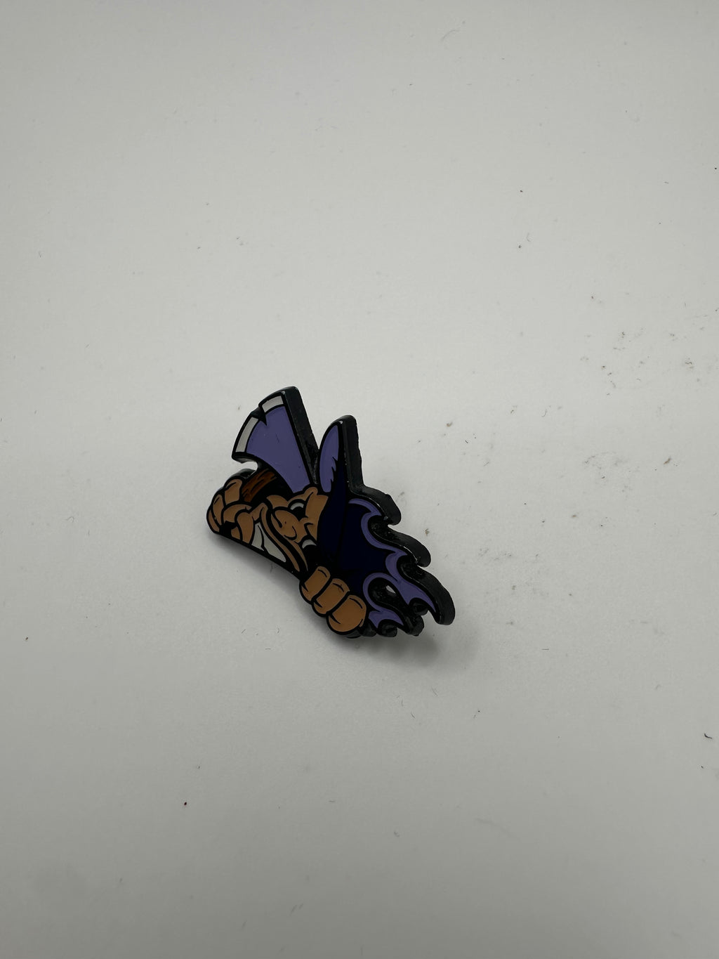 Fitted Fire "Purple Peeker" Hat Pin