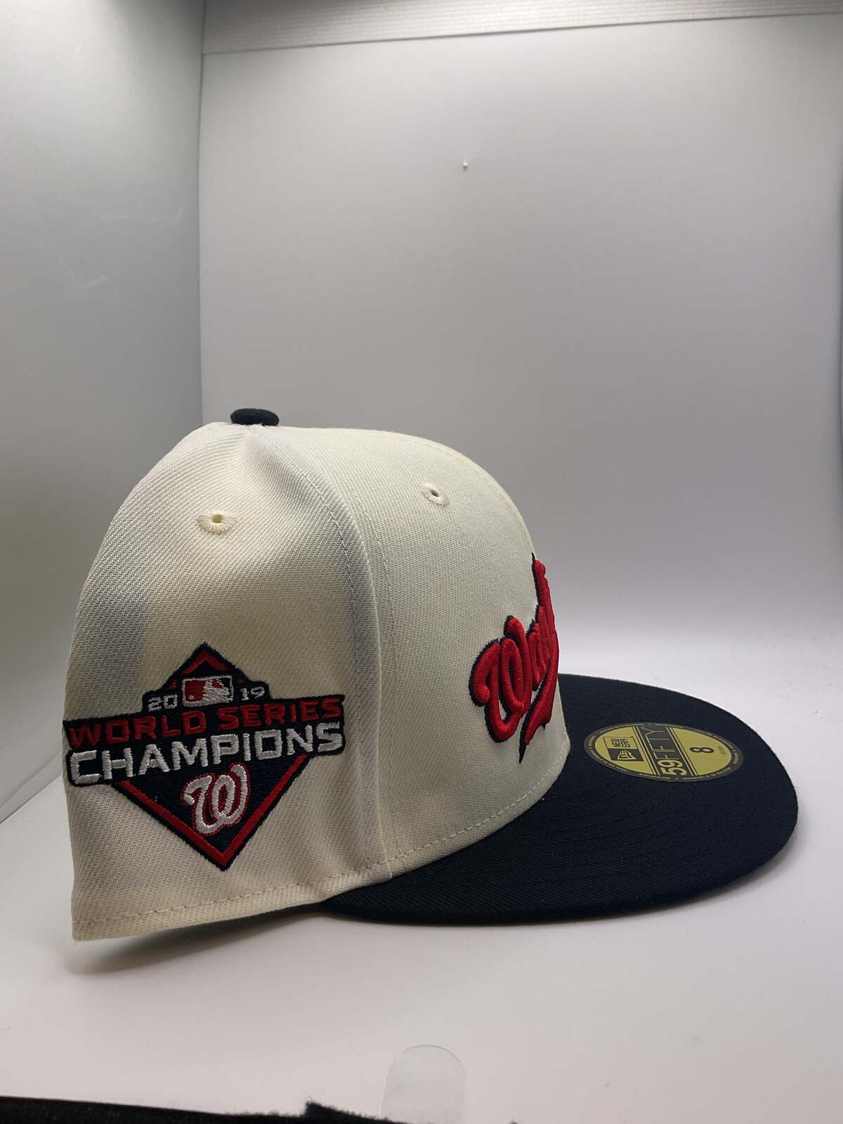 Washington Nationals New Era 59Fifty Fitted Hat - Size 8