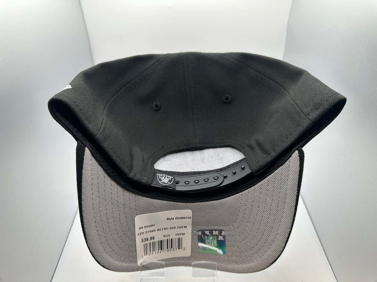 Las Vegas Raiders New Era 9Forty A-Frame Snapback